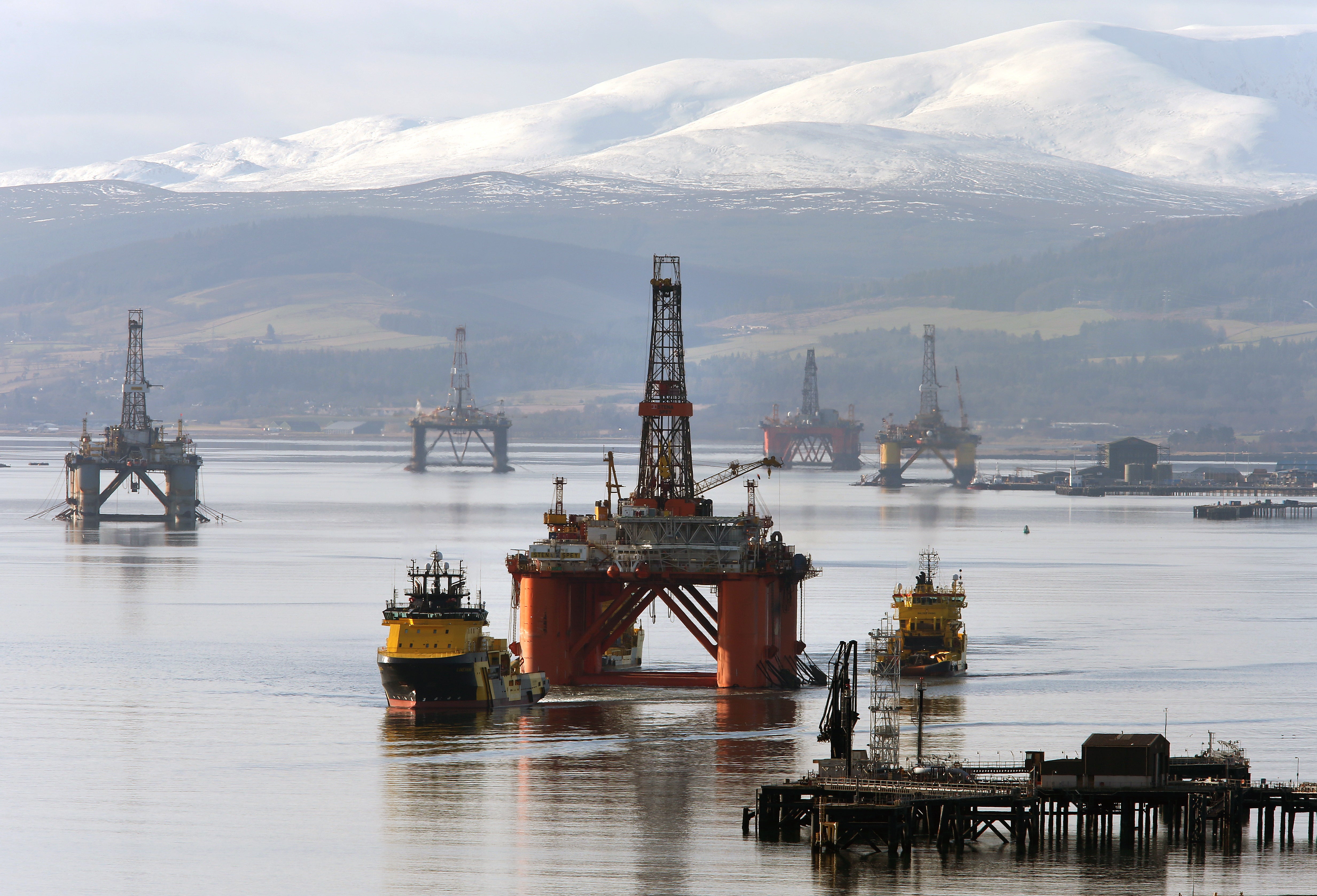 Anas Sarwar was asked about the Cambo oil field (Andrew Milligan/PA)