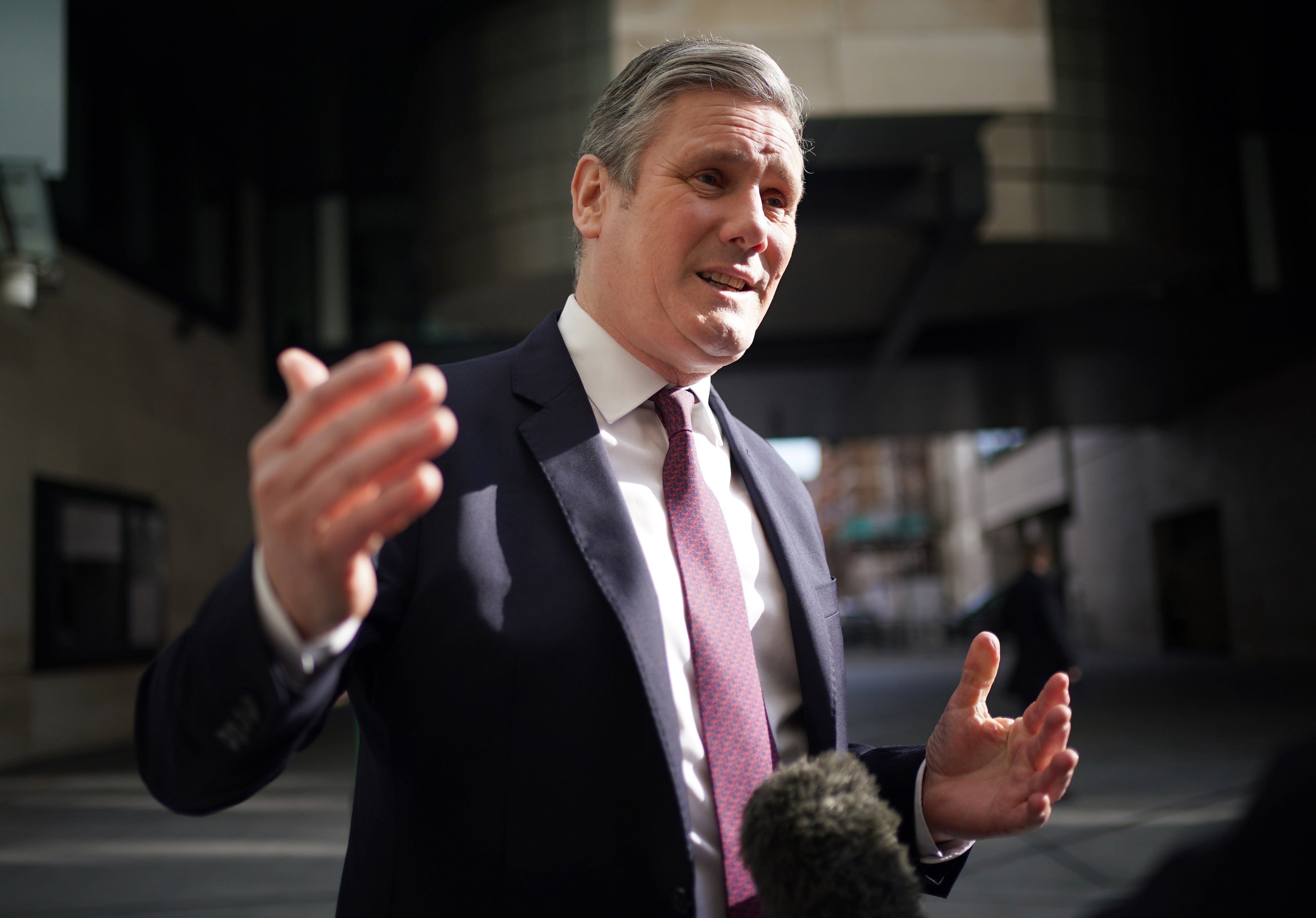 Sir Keir Starmer has said the West be united in the face of Russian aggression (Yui Mok/PA)