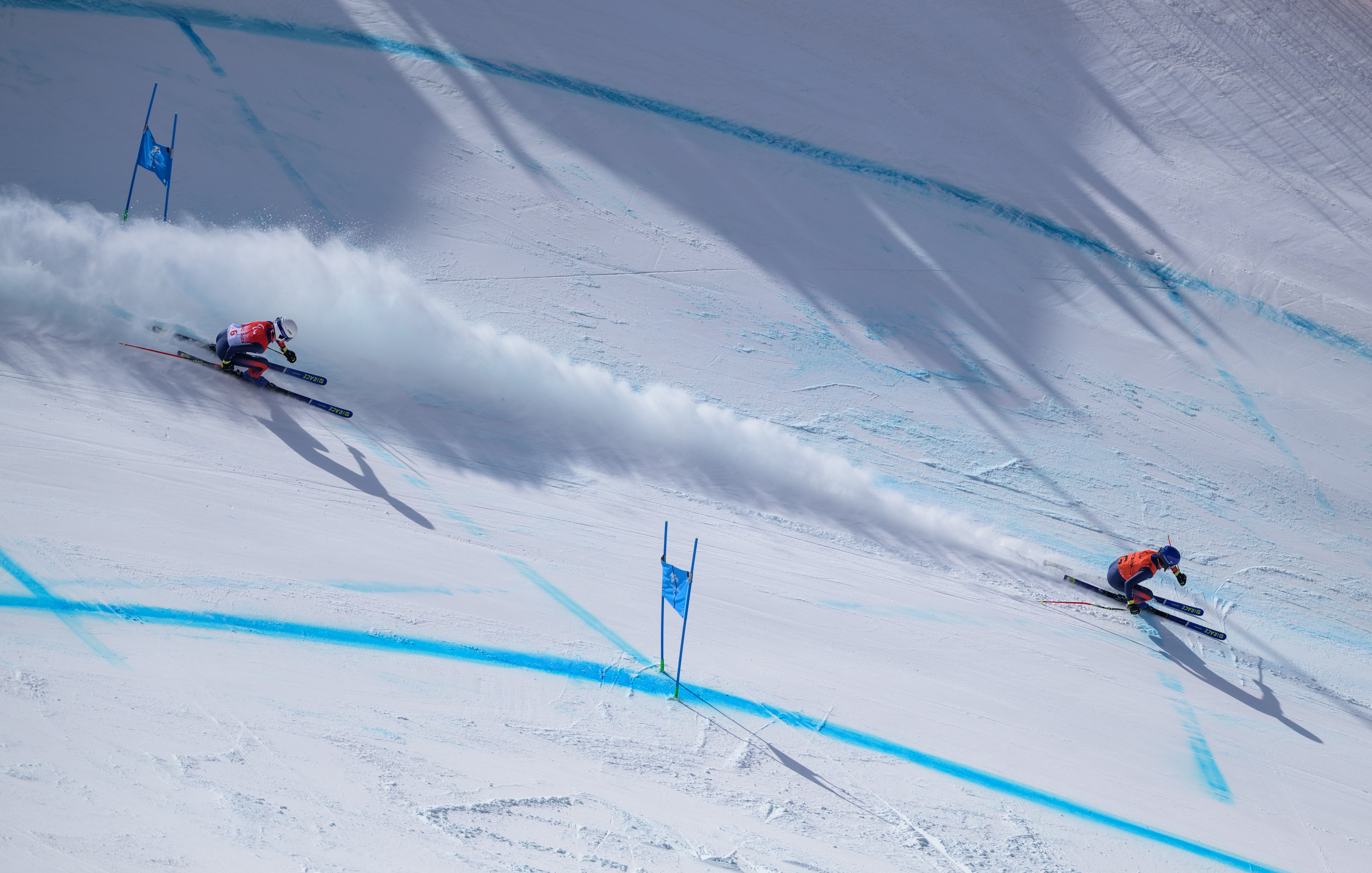 Neil Simpson and brother Andrew, pictured, have been hailed for their Winter Paralympics success in Beijing (Joel Marklund for OIS)