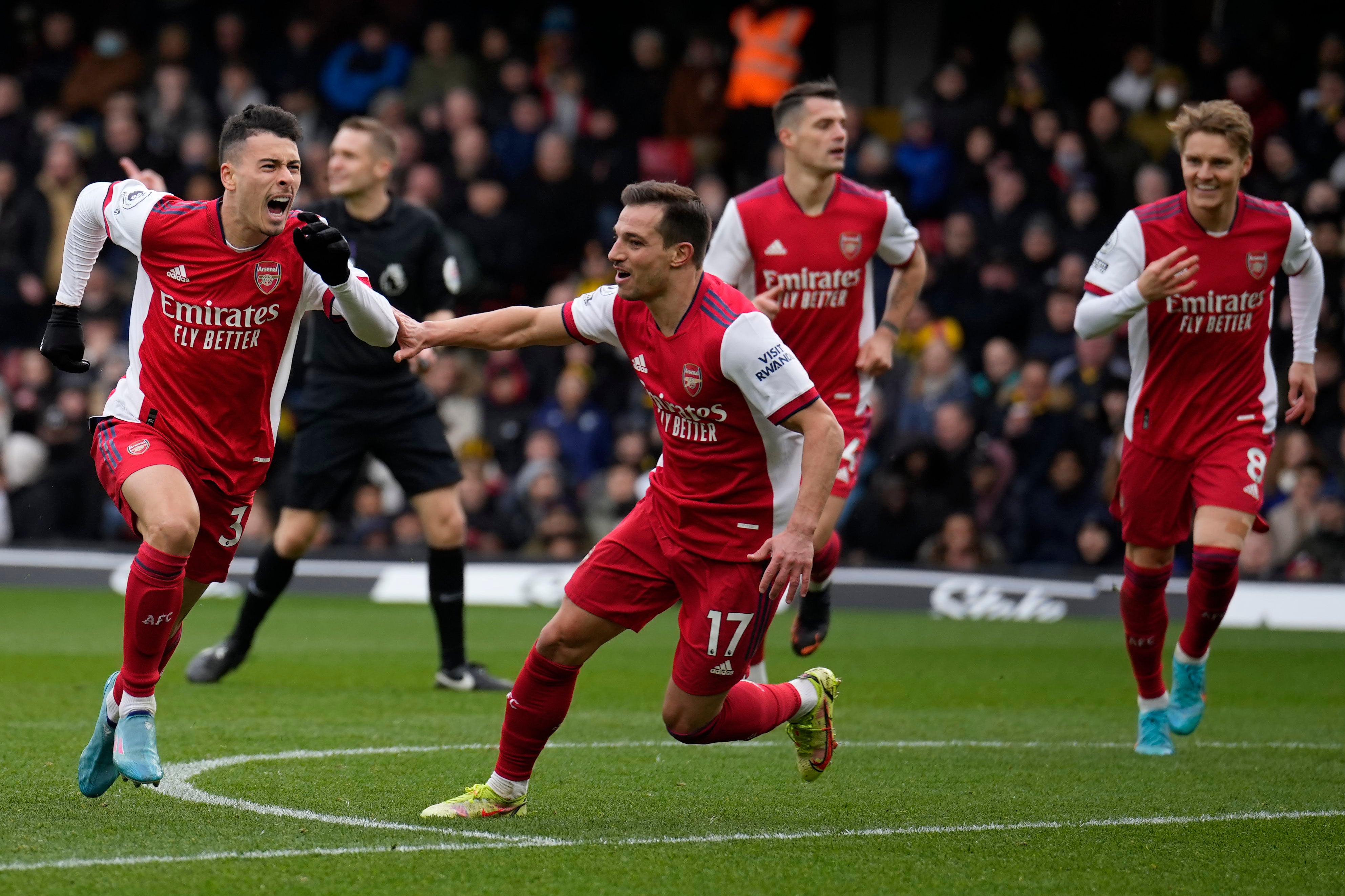 Arsenal take on Watford at Vicarage Road