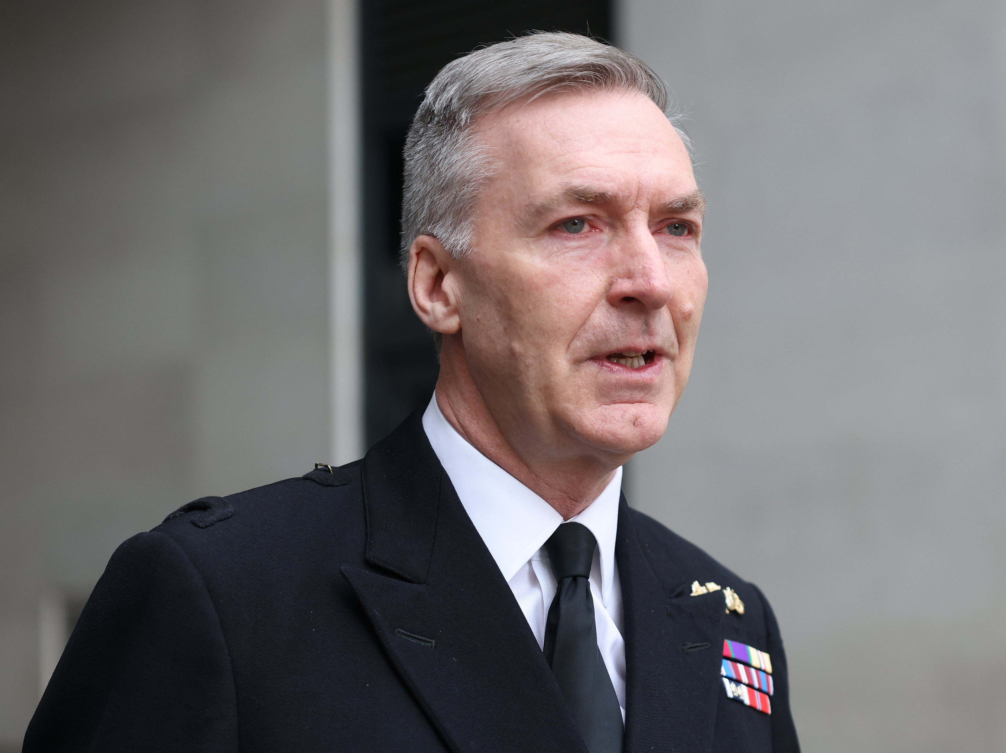 Chief of the Defence Staff Admiral Sir Tony Radakin