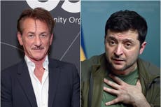 Sean Penn lauds President Zelensky for his ‘courage and dignity’ amid Russian invasion
