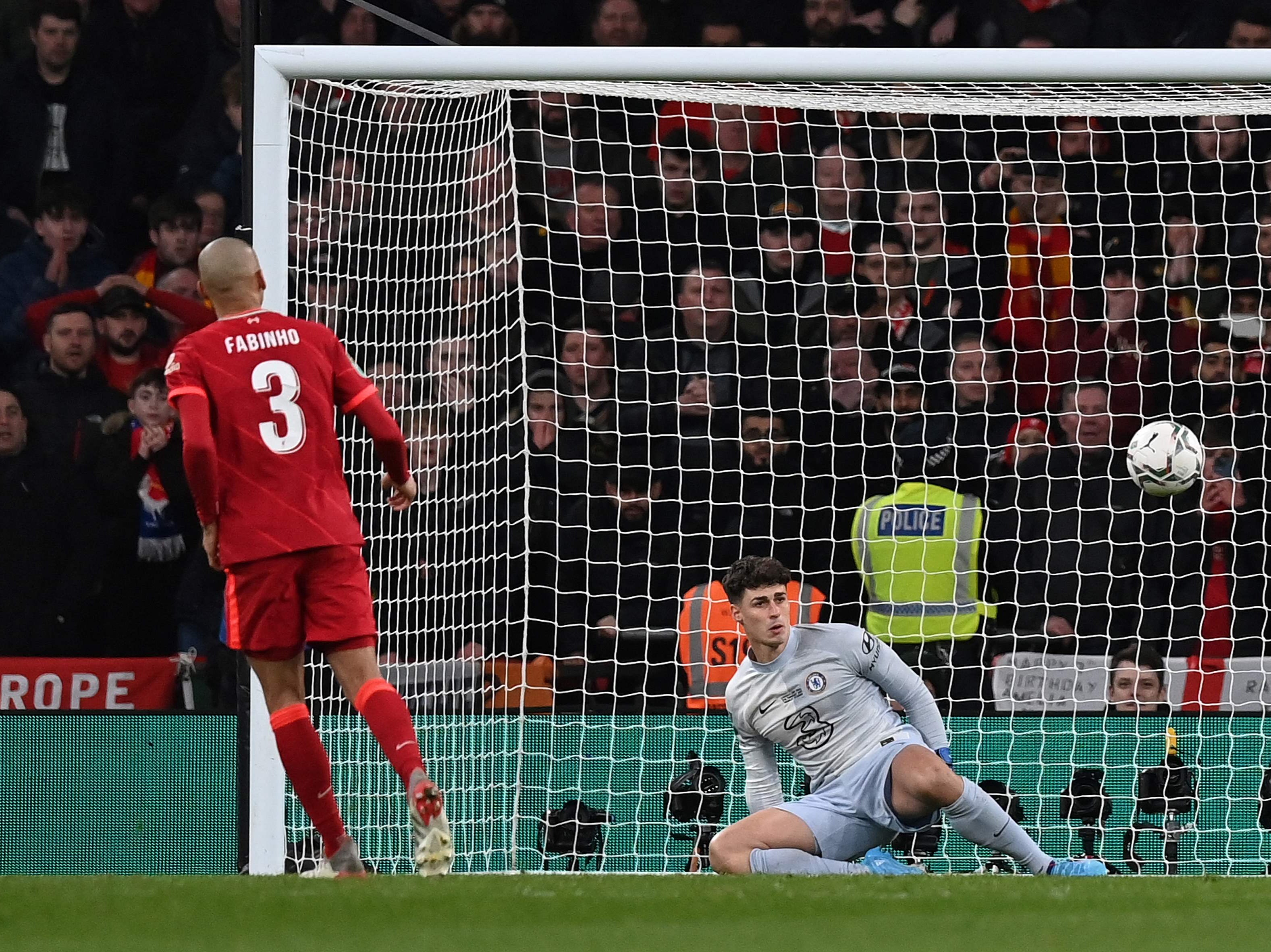 The Reds prevailed over Chelsea 11-10 on spot-kicks