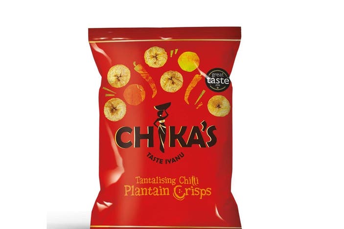 Chika’s taster box plantain crisps, 12 packs indybest
