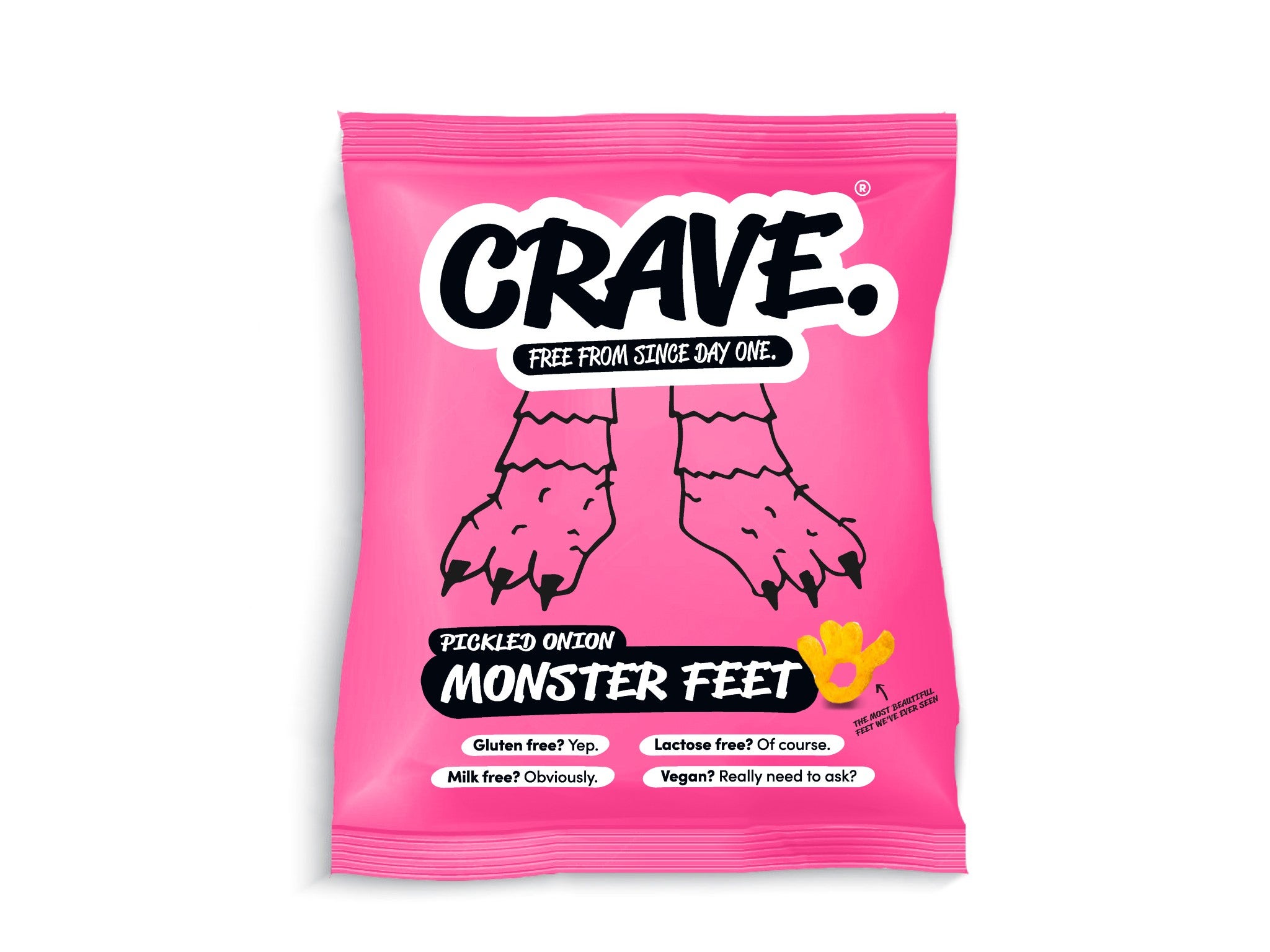 Crave pickled onion monster feet, 80g indybest