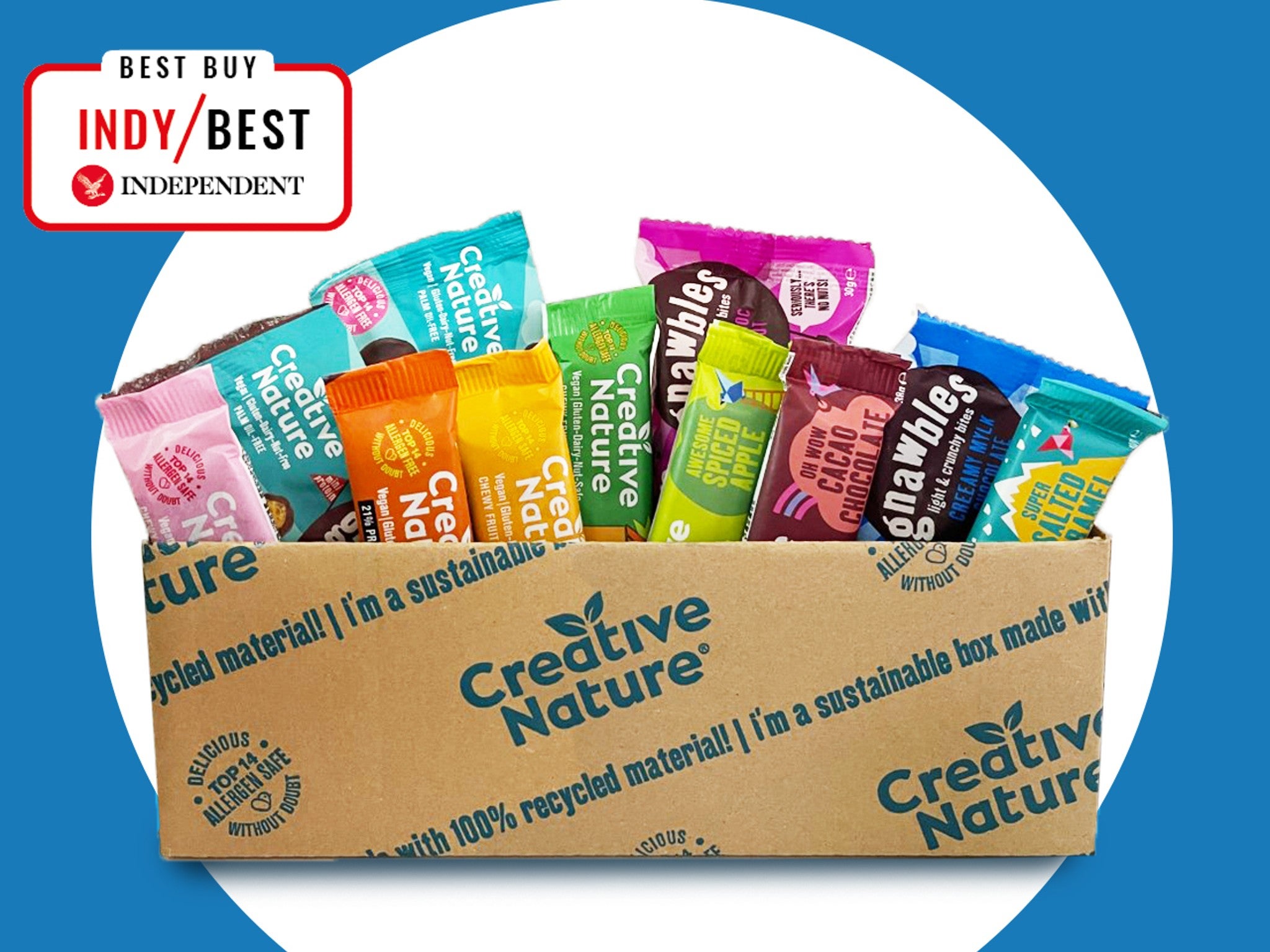 Creative Nature ultimate snack taster bundle  indybest