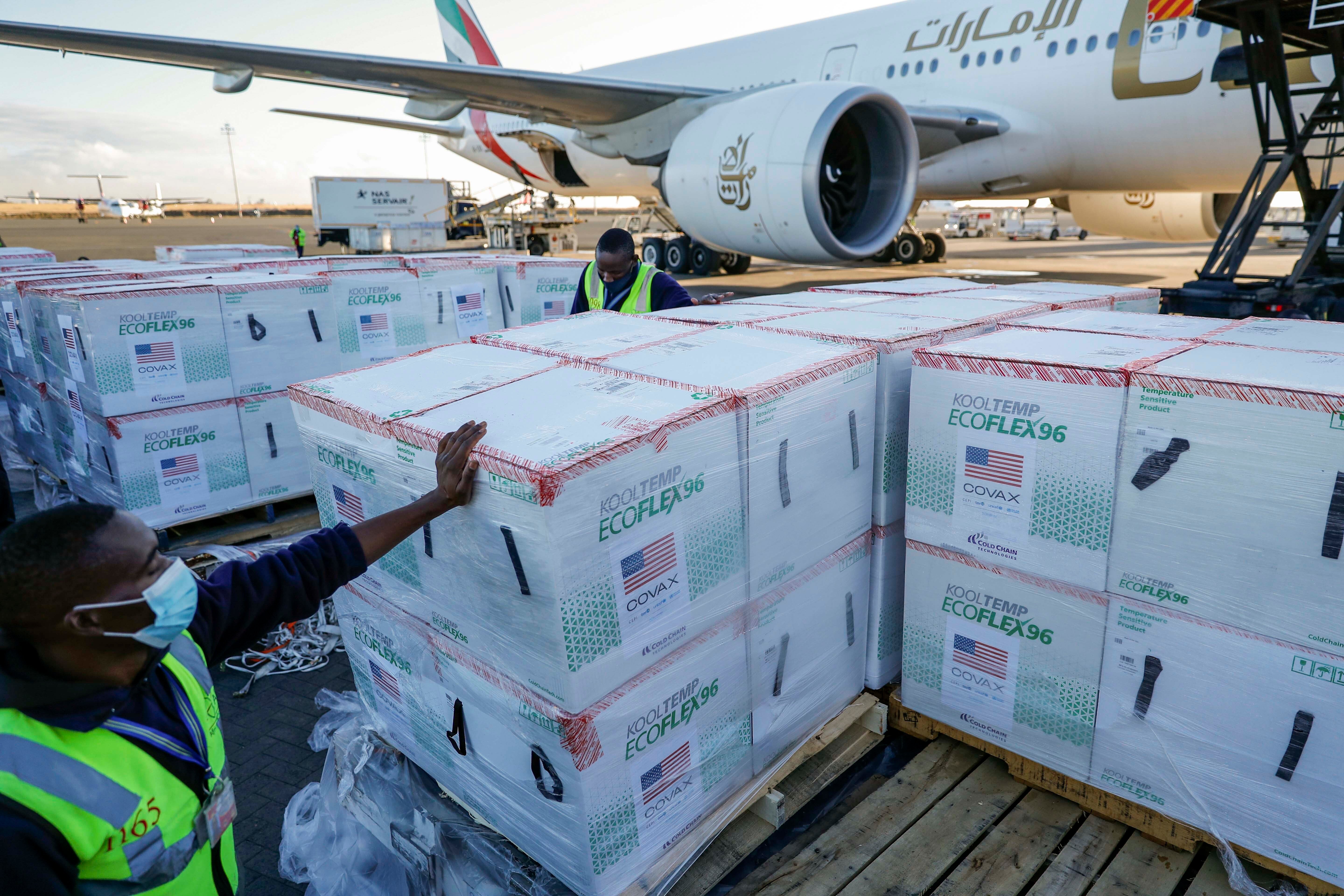 US donate boxes of Moderna vaccine to Nairobi, Kenya