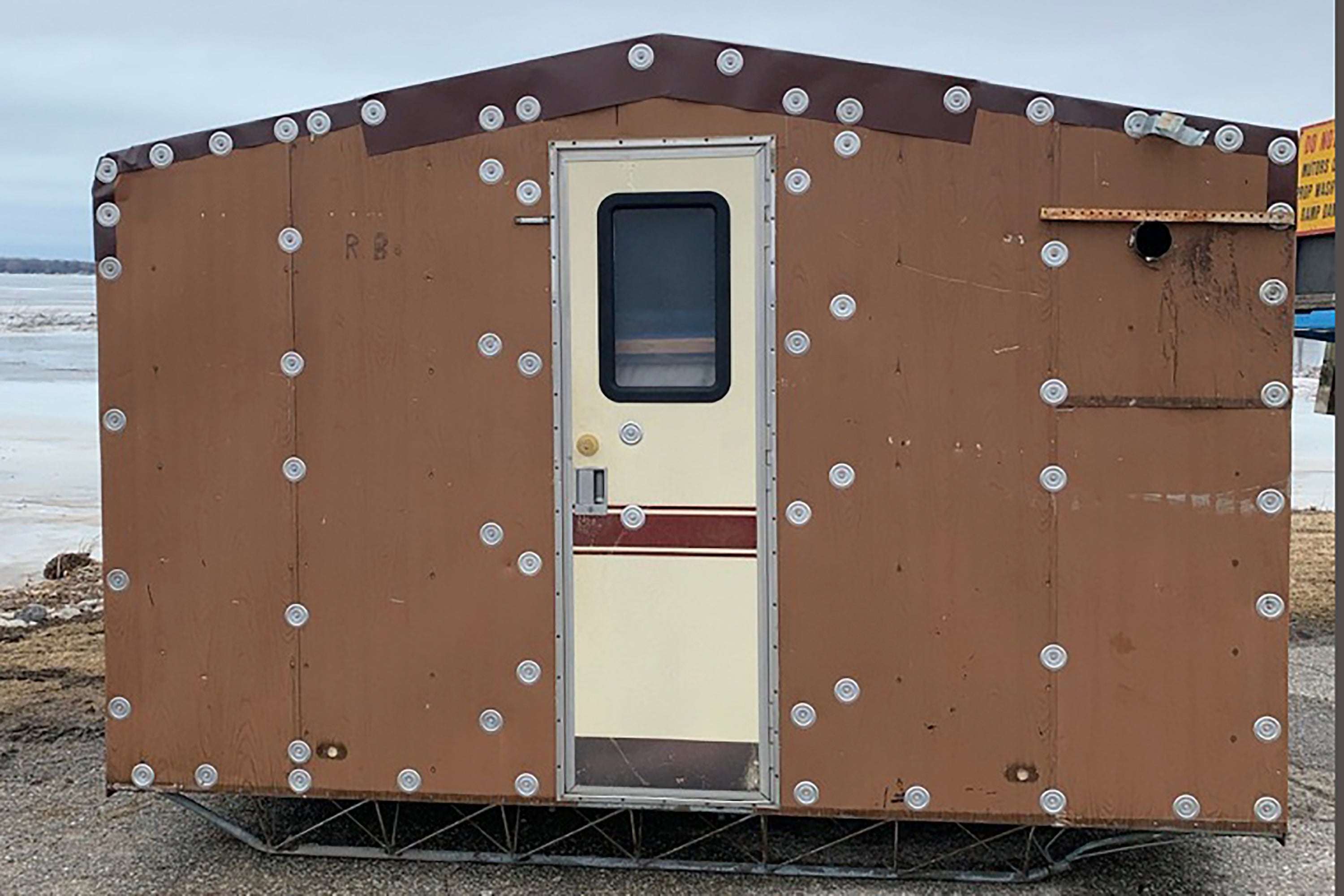 Wind Blown Ice Shanty