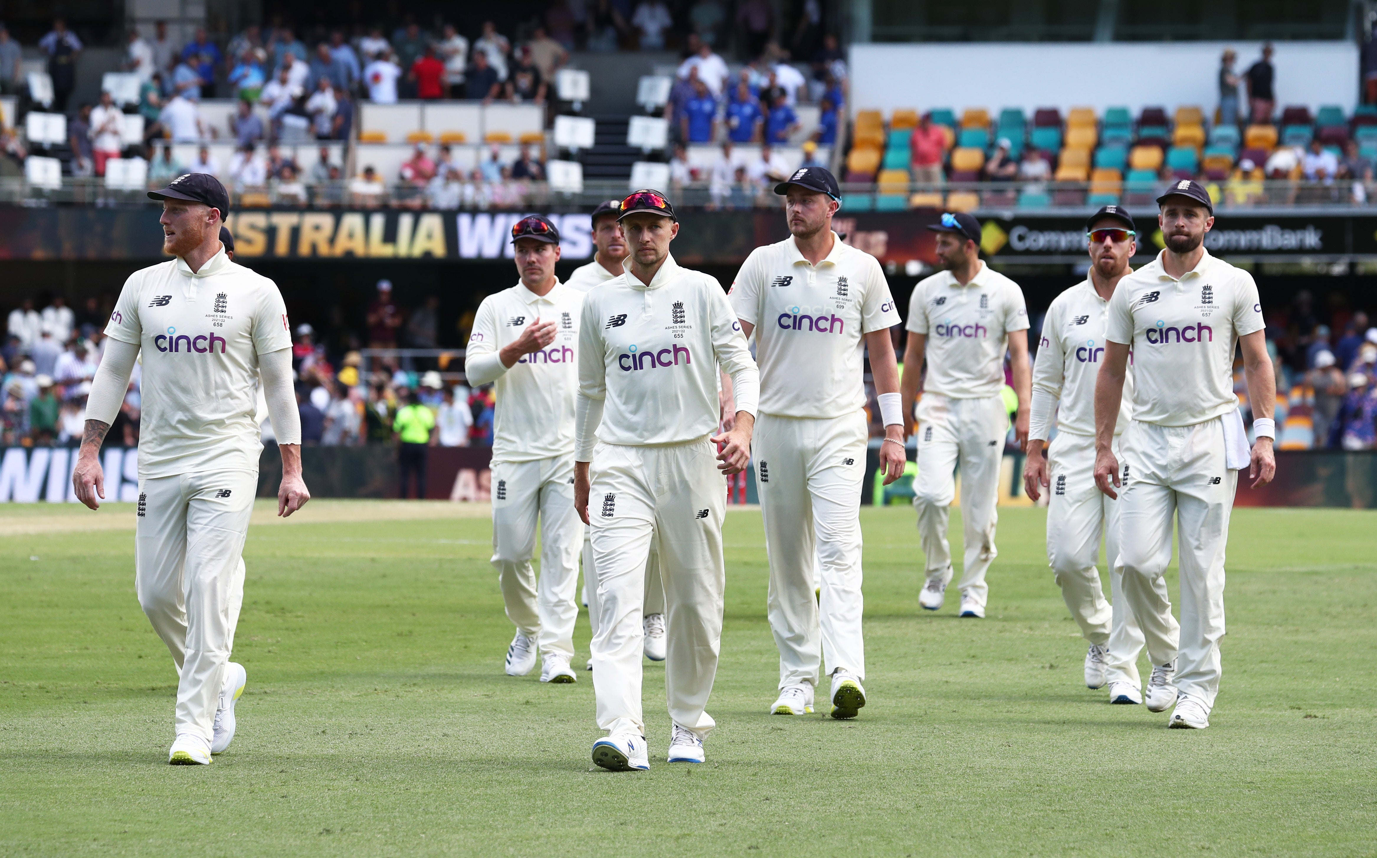 Joe Root (centre) will lead England again in the West Indies (Jason O’Brien/PA)