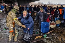 Ukraine starts evacuating civilians from Sumy and Irpin after devastating bombing