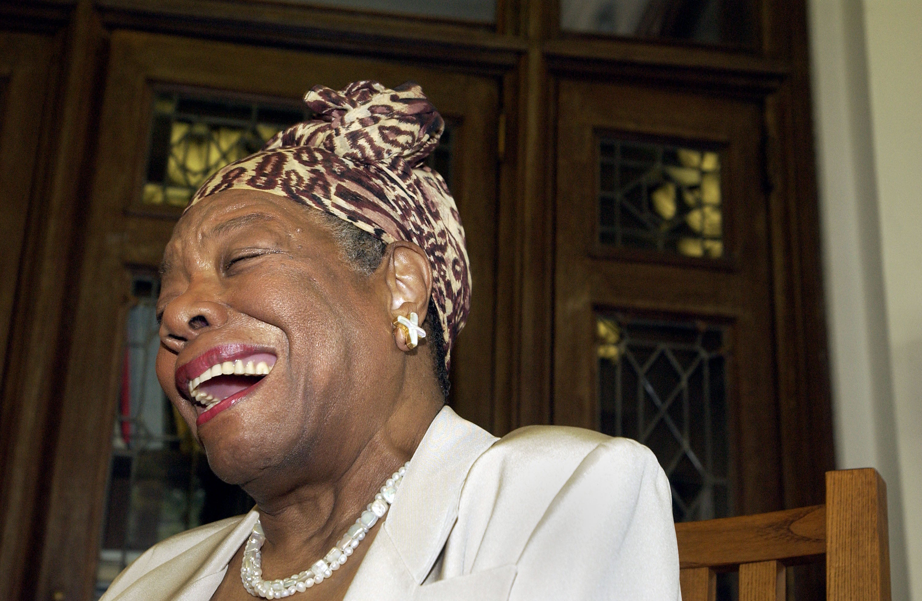 Maya Angelou is a poet and civil rights activist