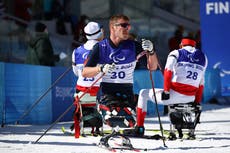 Winter Paralympics: Nordic skier Scott Meenagh feeling inspired in Beijing heat