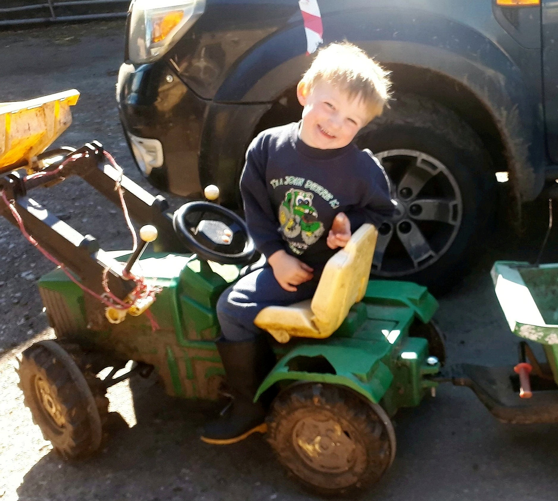 Harry Lee fell off from the foot plate of his uncle’s tractor and was run over in 2019