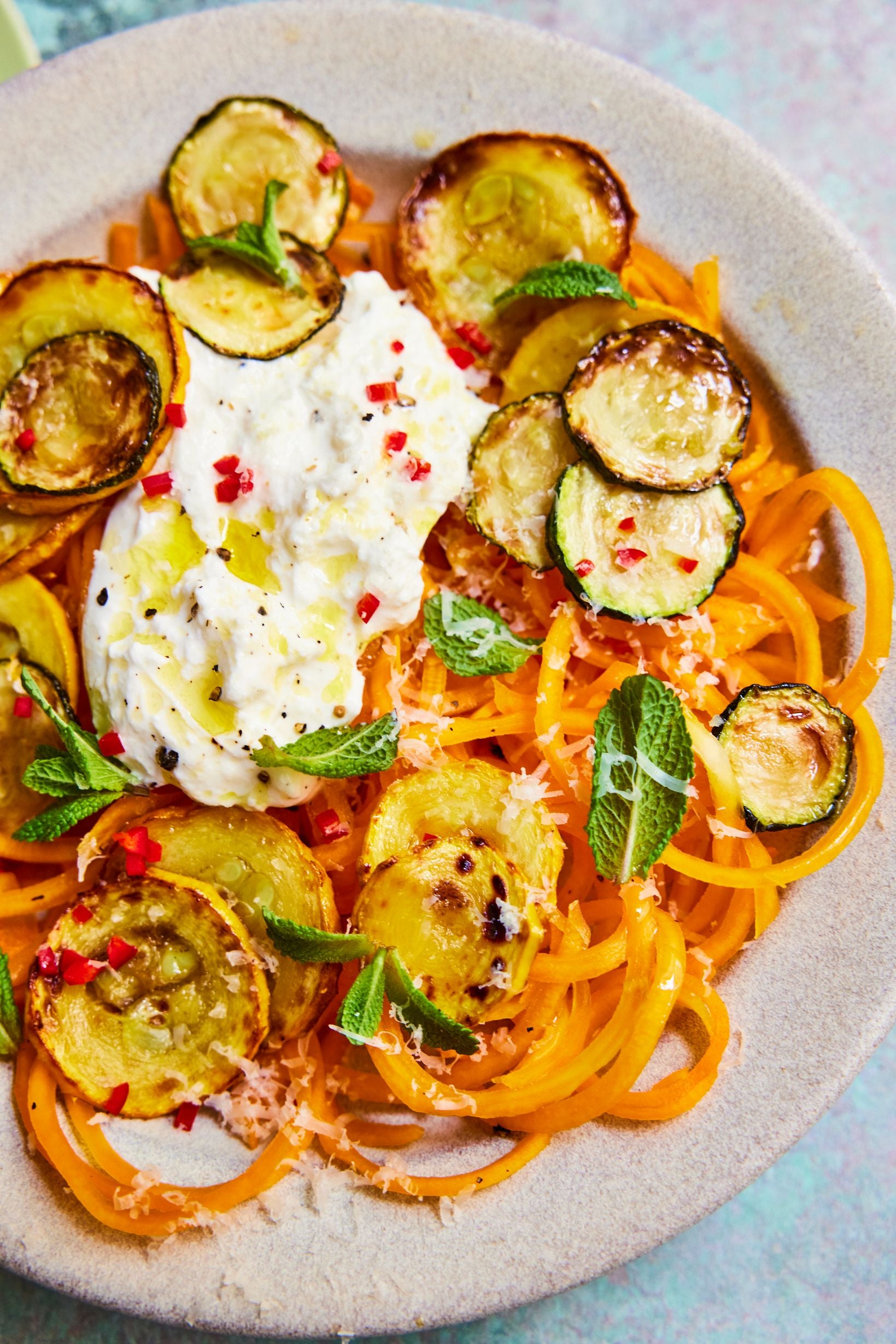 Butternut squash spaghetti is a healthy alternative to pasta