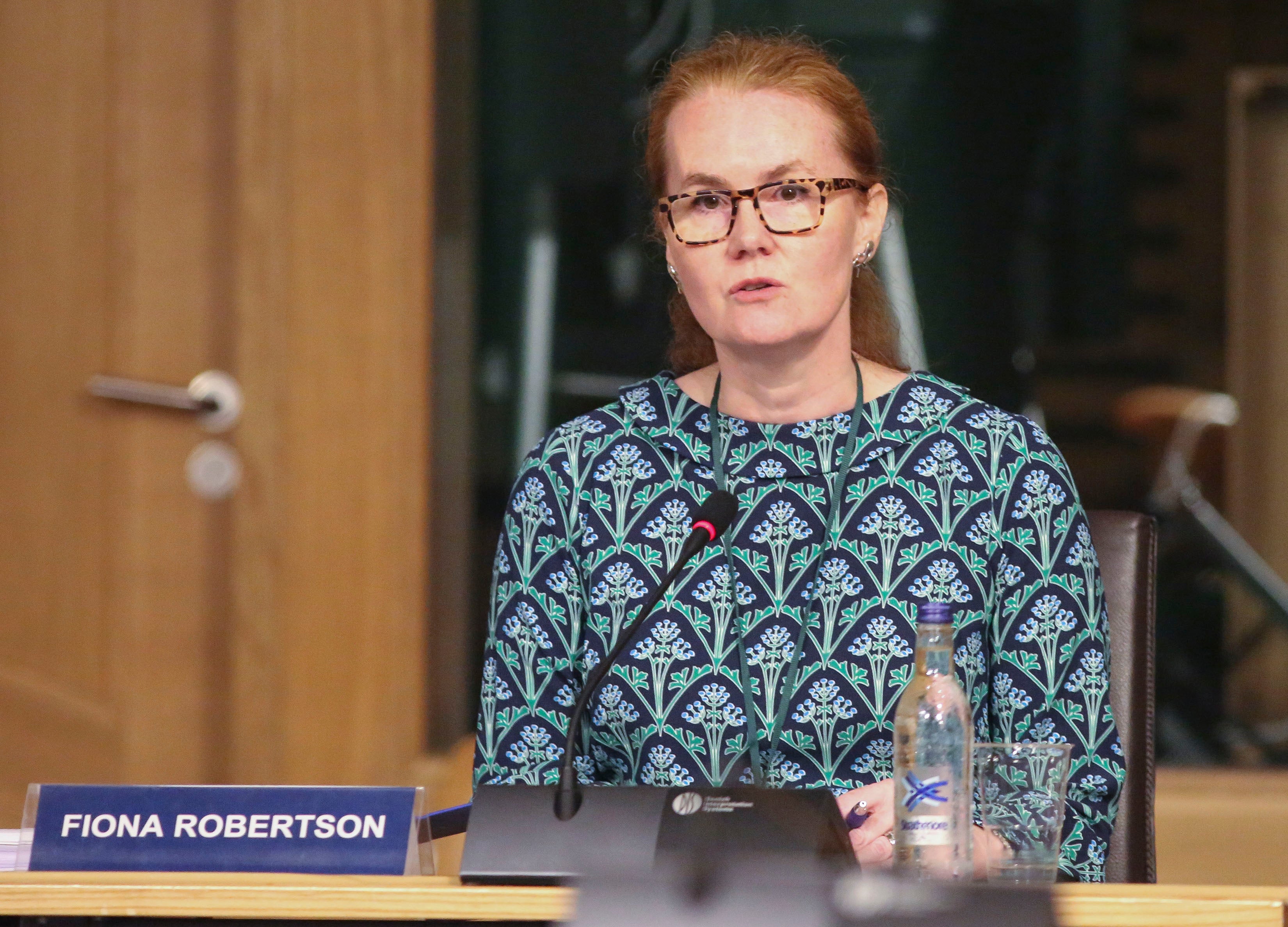 Fiona Robertson said the support documents for pupils sitting exams were part of a ‘substantial package of additional support for learners’ (Fraser Bremner/Scottish daily Mail/PA)