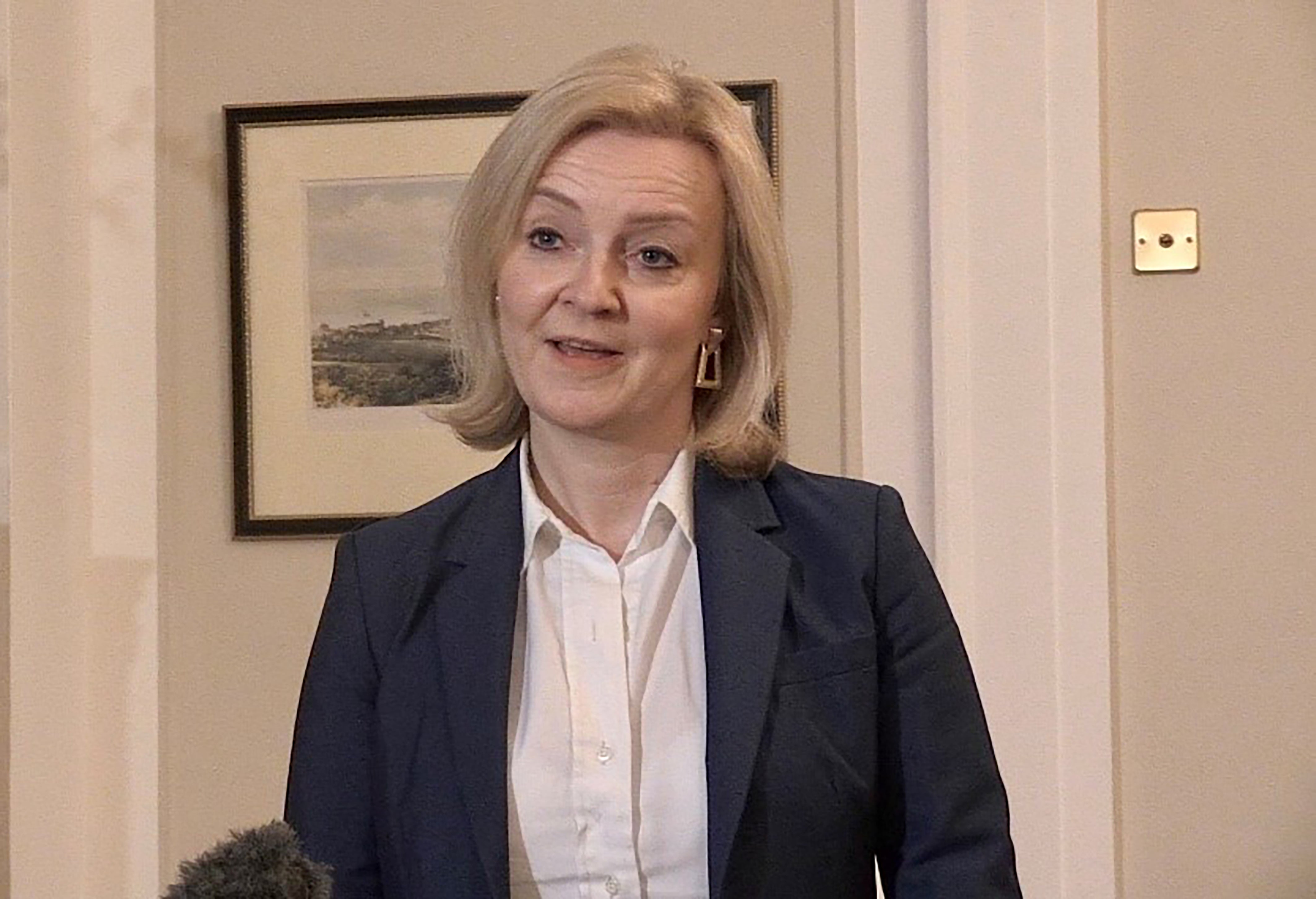 Foreign Secretary Liz Truss (Jonathan McCambridge/PA)