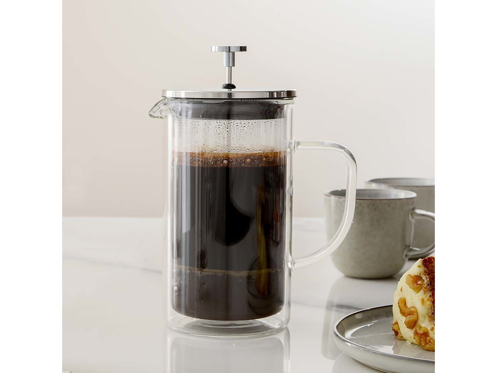 Glass cafetiere