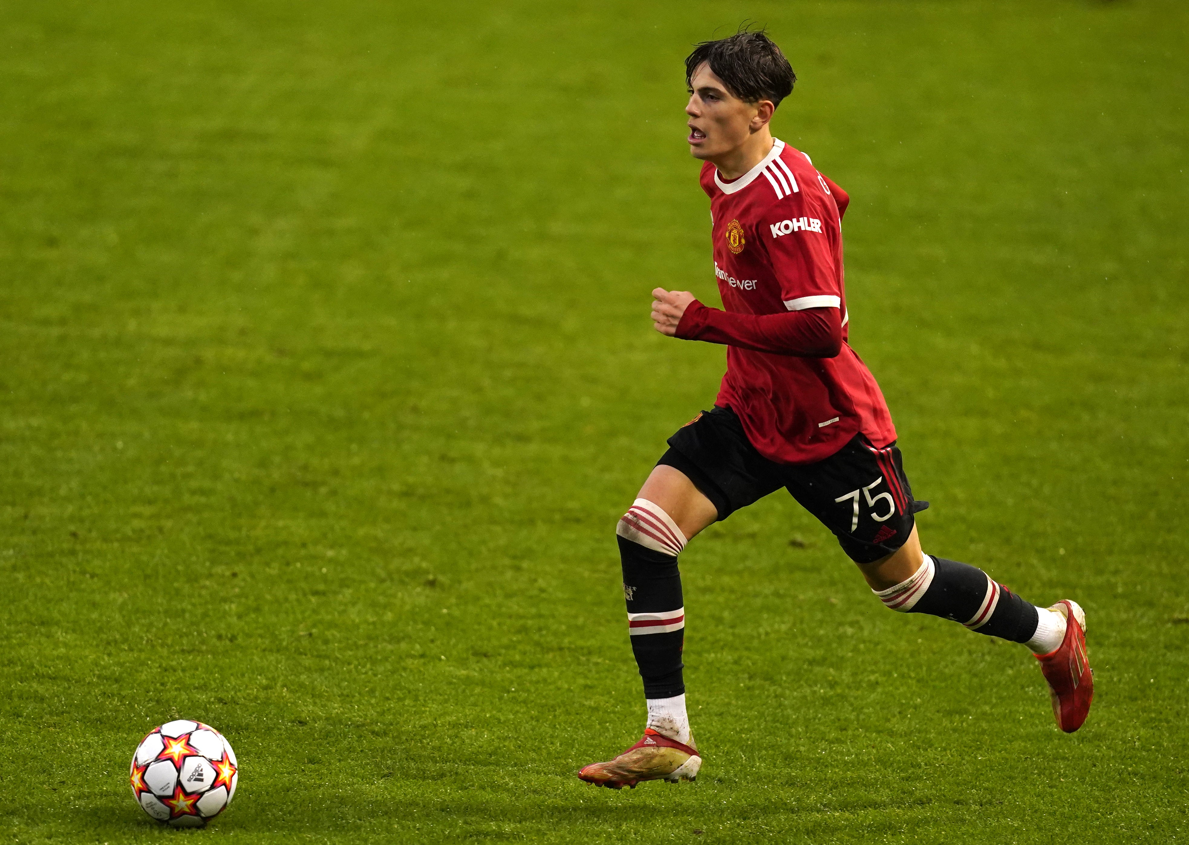 Alejandro Garnacho has impressed in Manchester United’s development teams (Martin Rickett/PA)