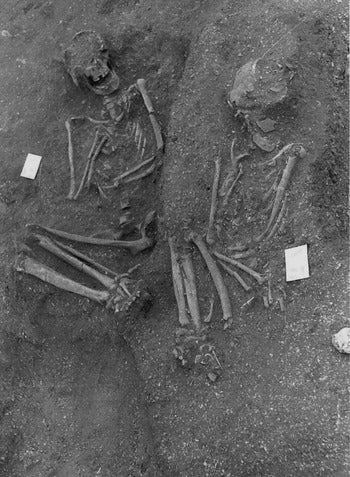 The newly-recovered photographs of the mummified remains illustrate traits common to Sado Valley burials during the Mesolithic era.