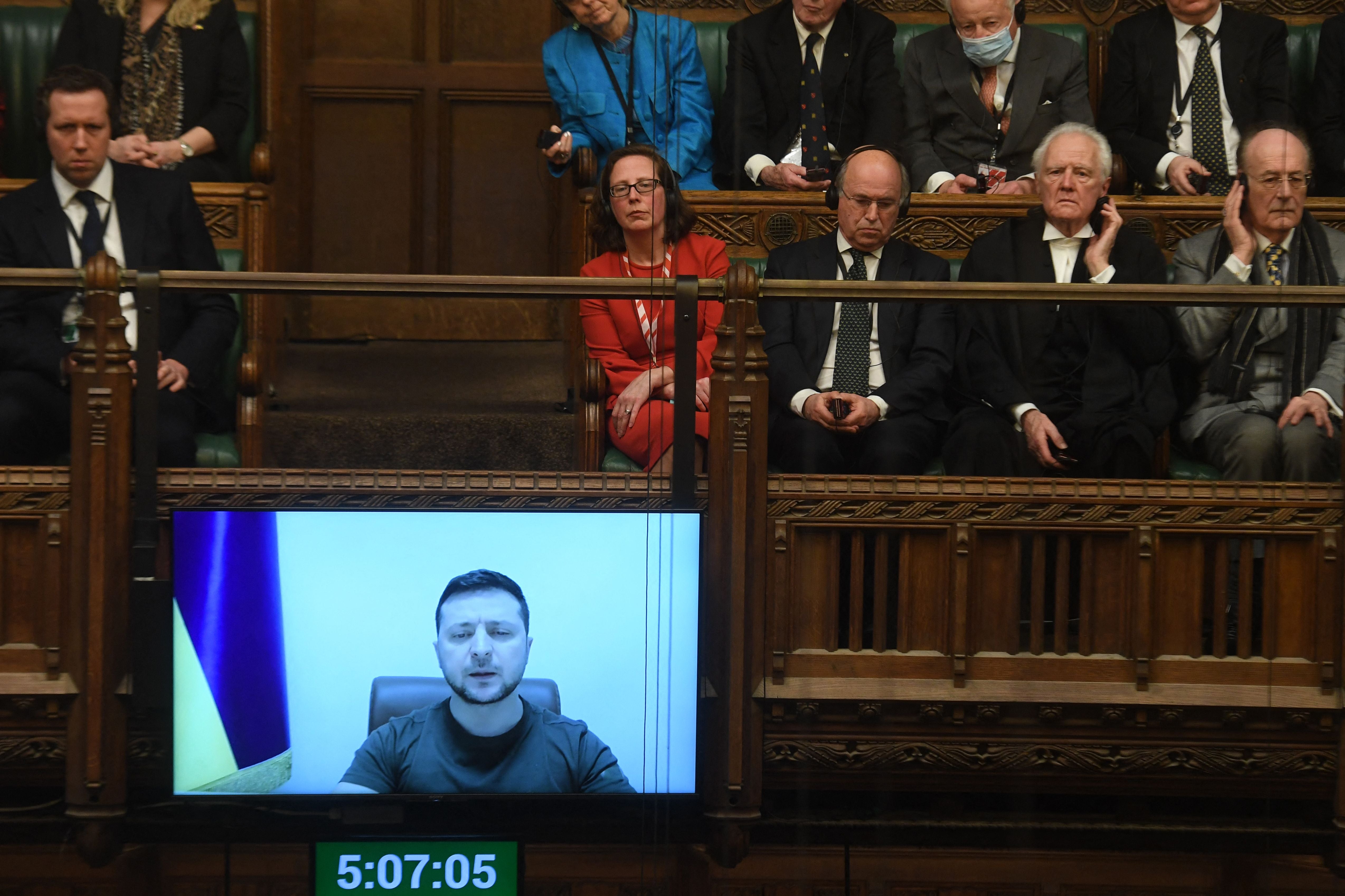 Usually, foreign leaders who are granted the honour of addressing parliament speak in Westminster Hall