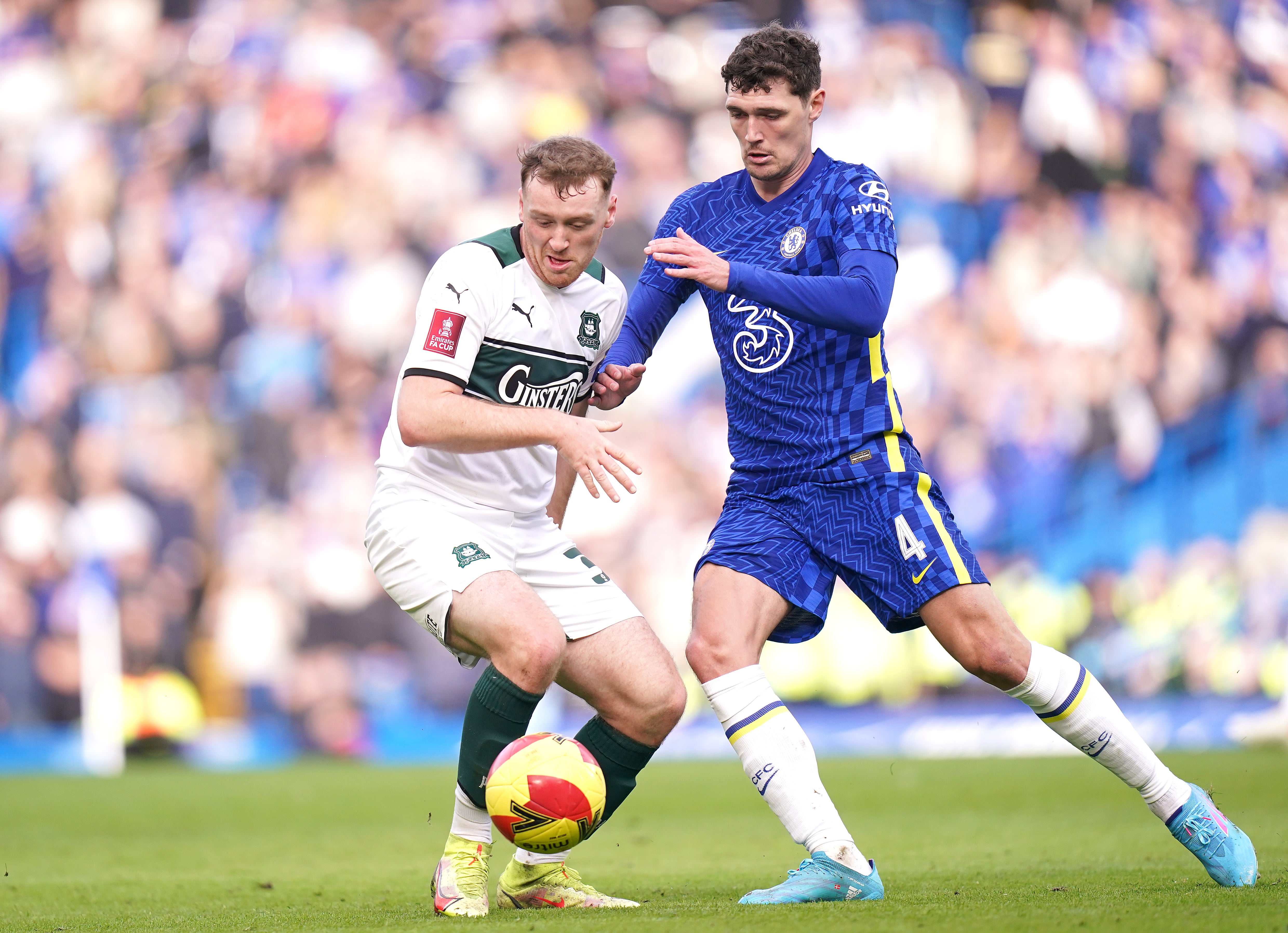 Andreas Christensen, right, could be leaving Chelsea (Adam Davy/PA)