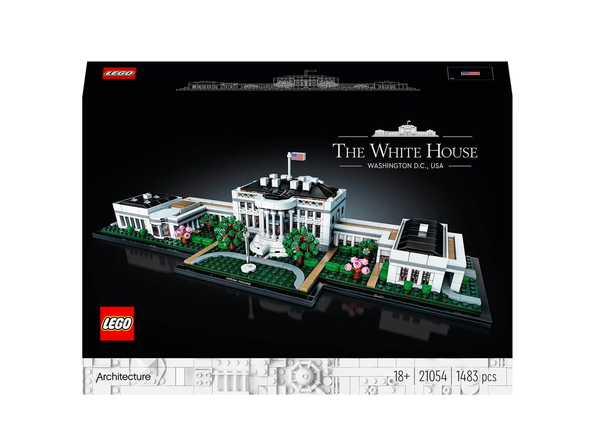 Lego Architecture The White House display model indybest