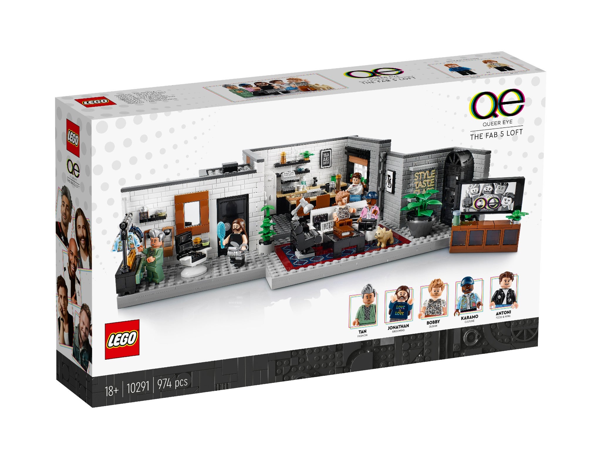 Lego Queer Eye, the Fab 5 loft indybest