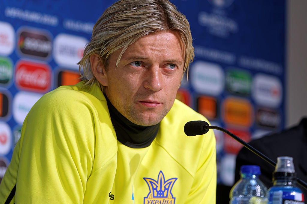 Anatoliy Tymoshchuk is a three-time Ukrainian player of the year