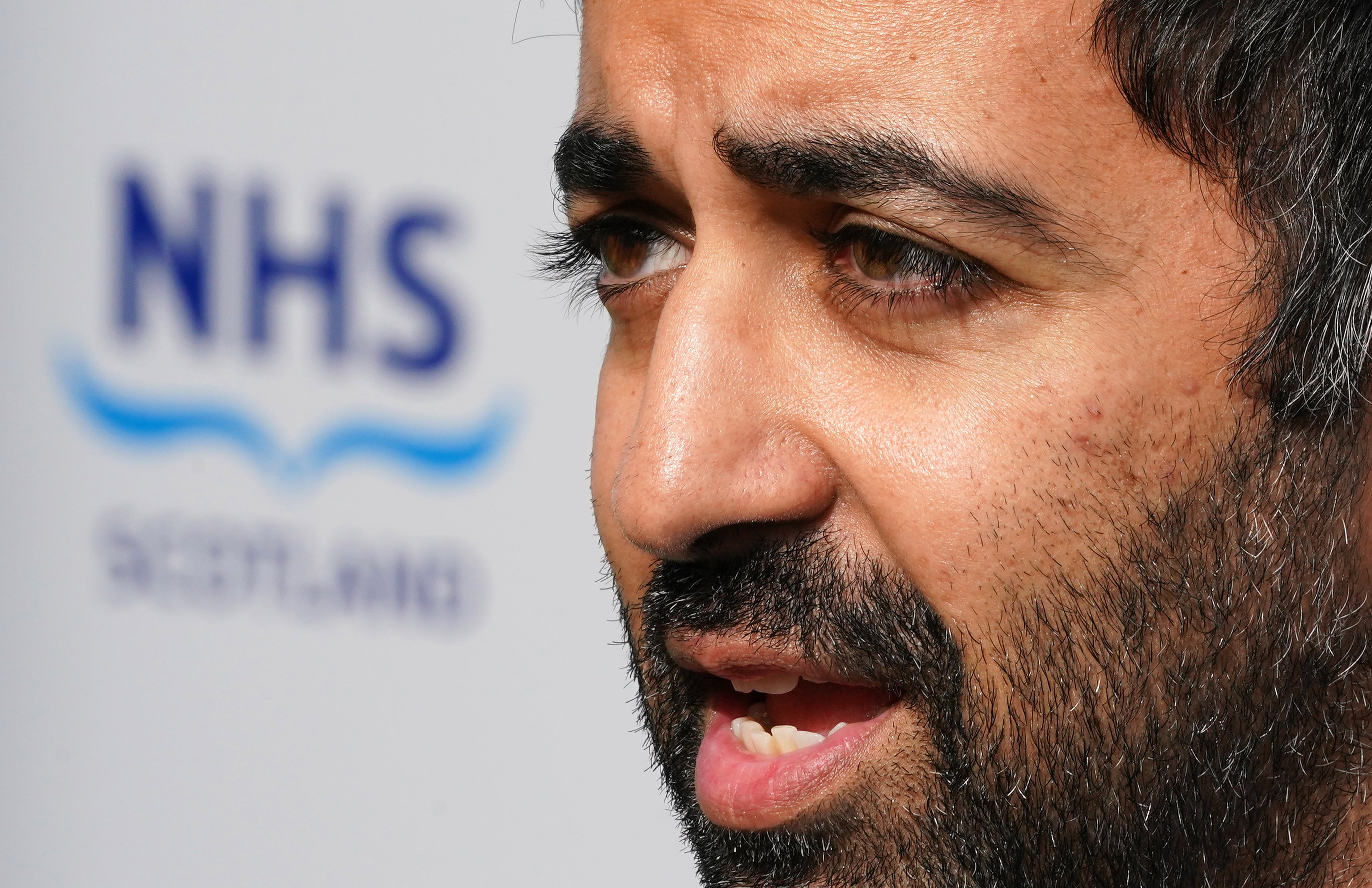 Humza Yousaf said rising coronavirus cases were ‘concerning’ (Andrew Milligan/PA)