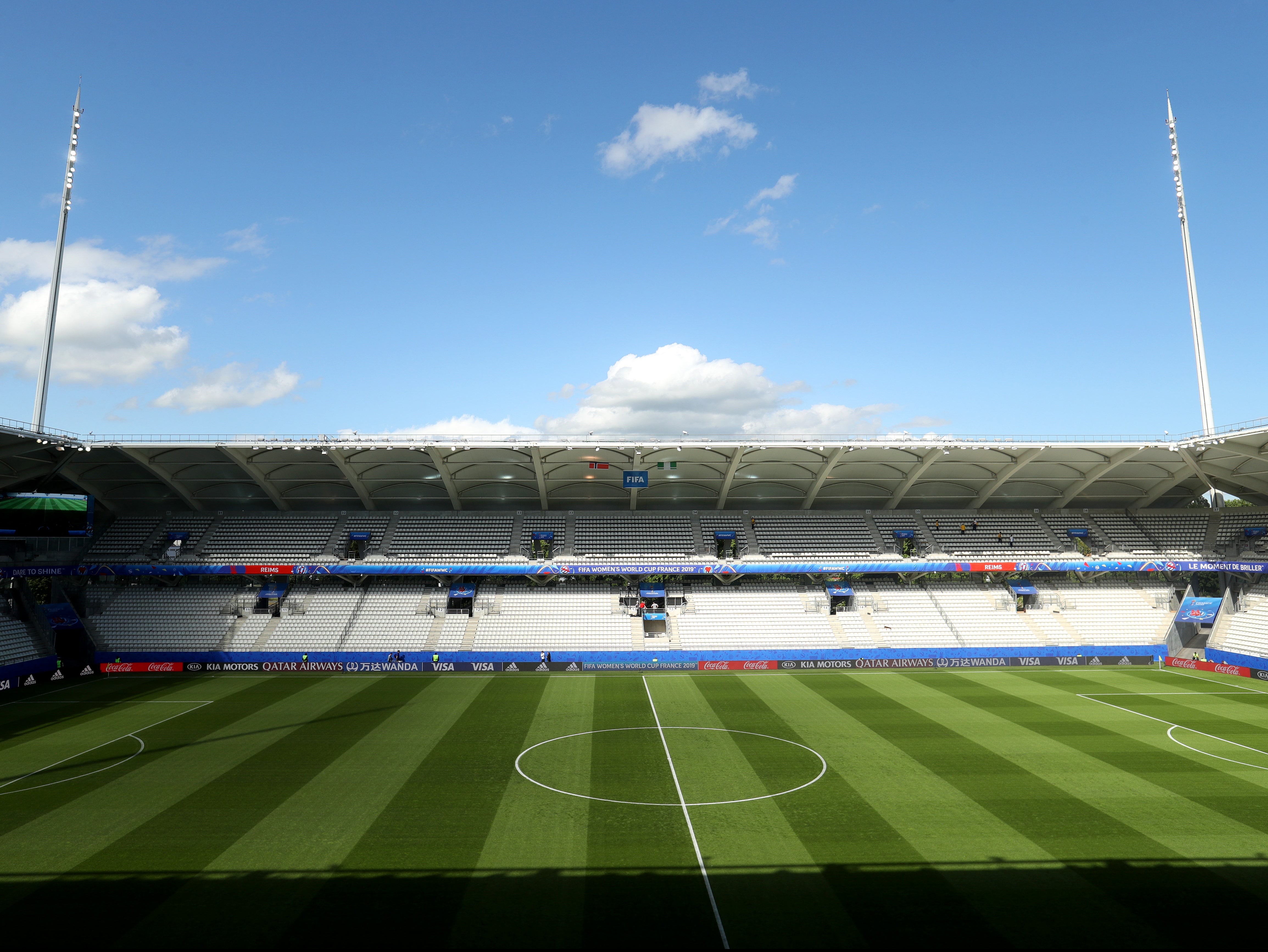 A general view of the Stade Auguste-Delaune II