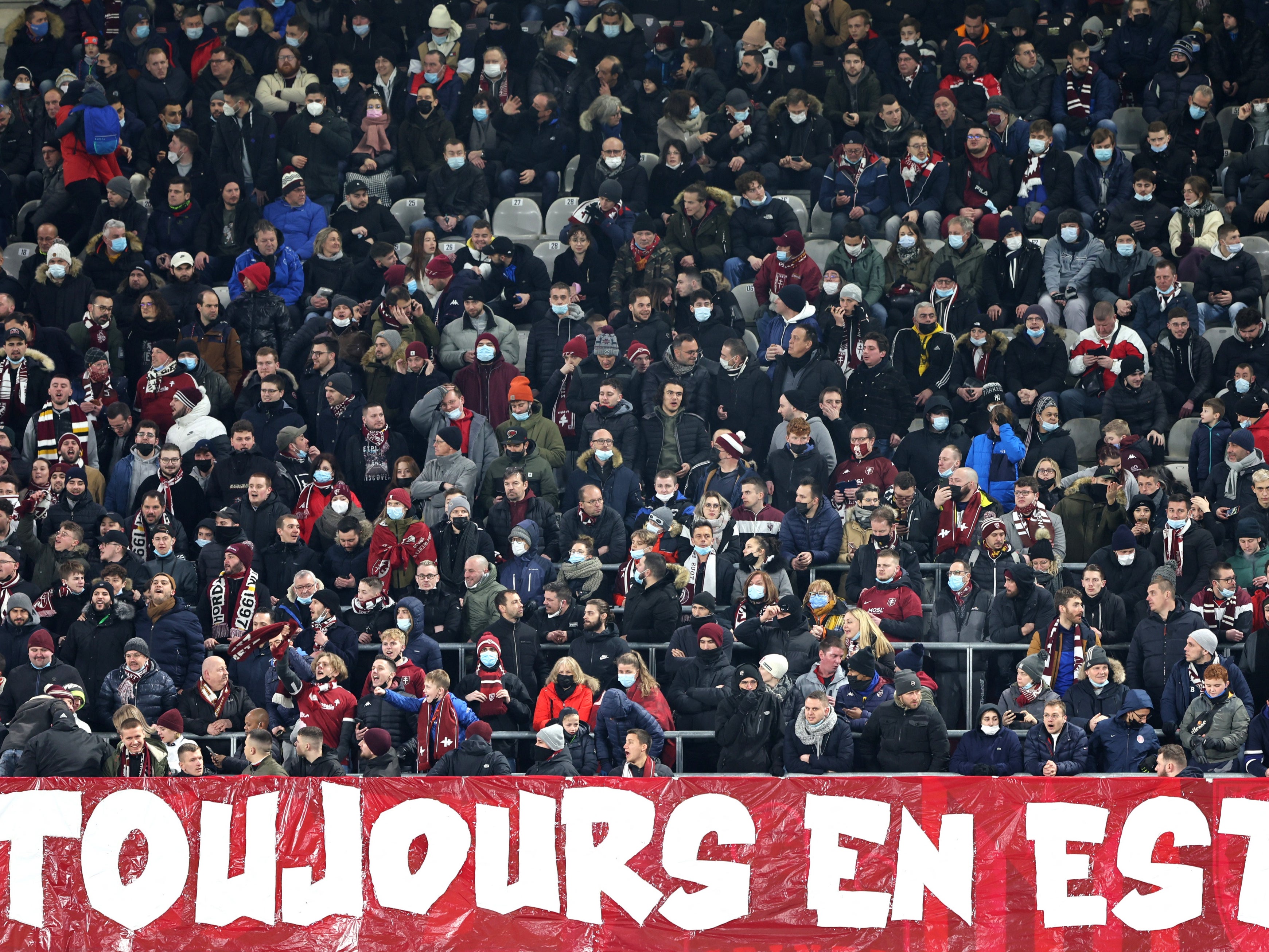 A general view of the Stade Saint-Symphorien