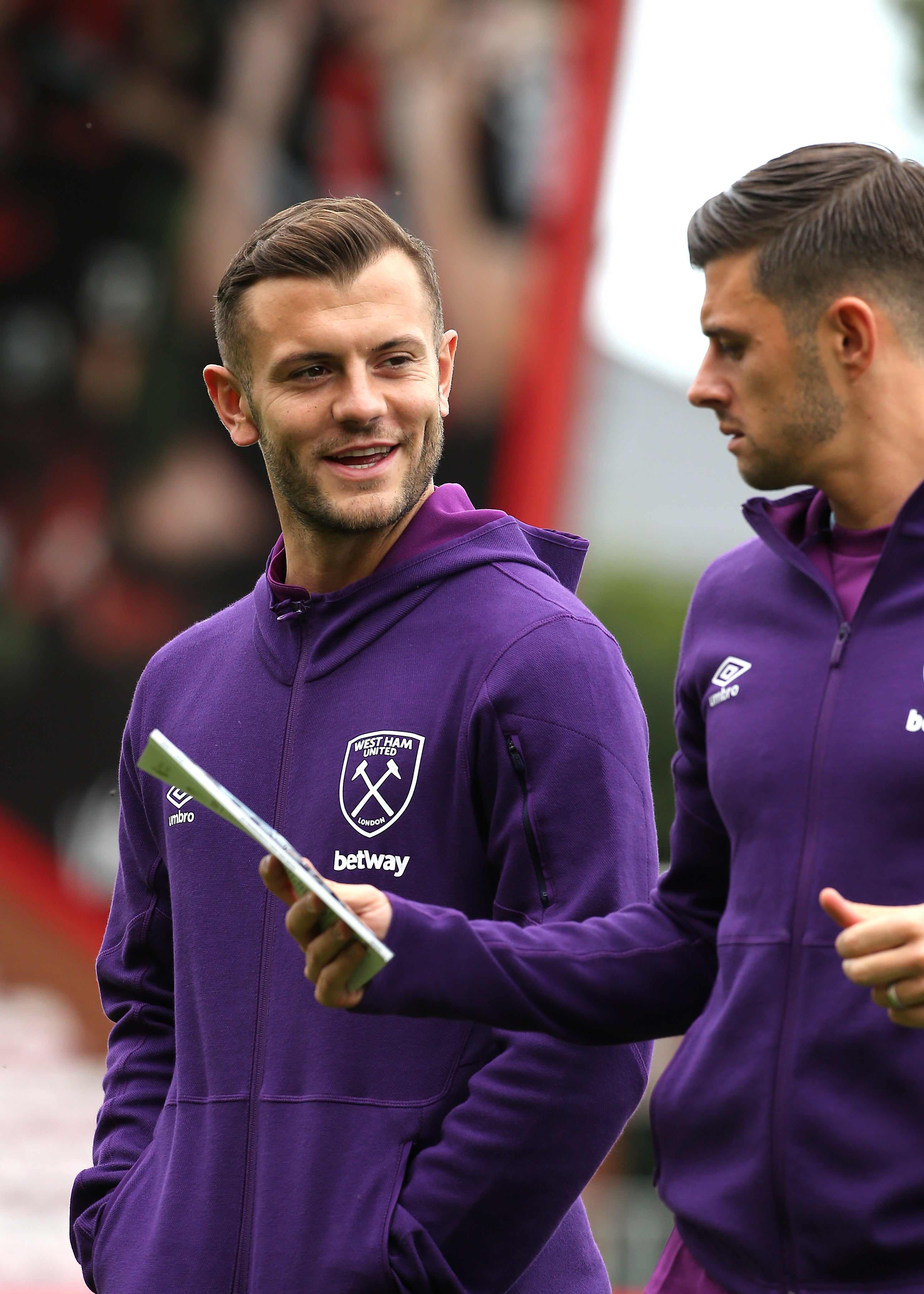 Jack Wilshere enjoyed the banter (Mark Kerton/PA)