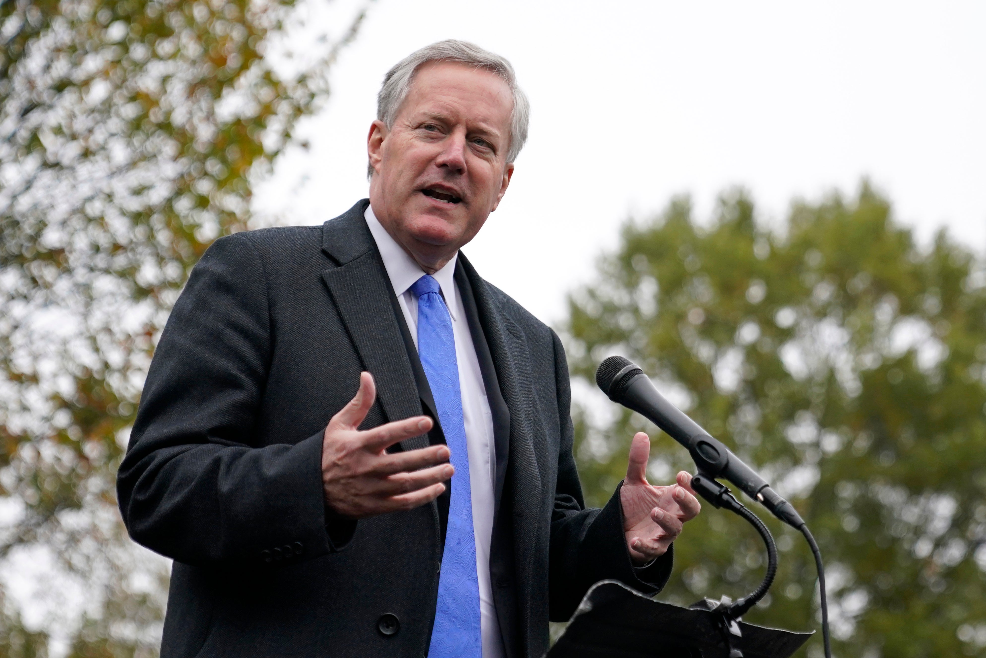 Former White House chief of staff Mark Meadows.