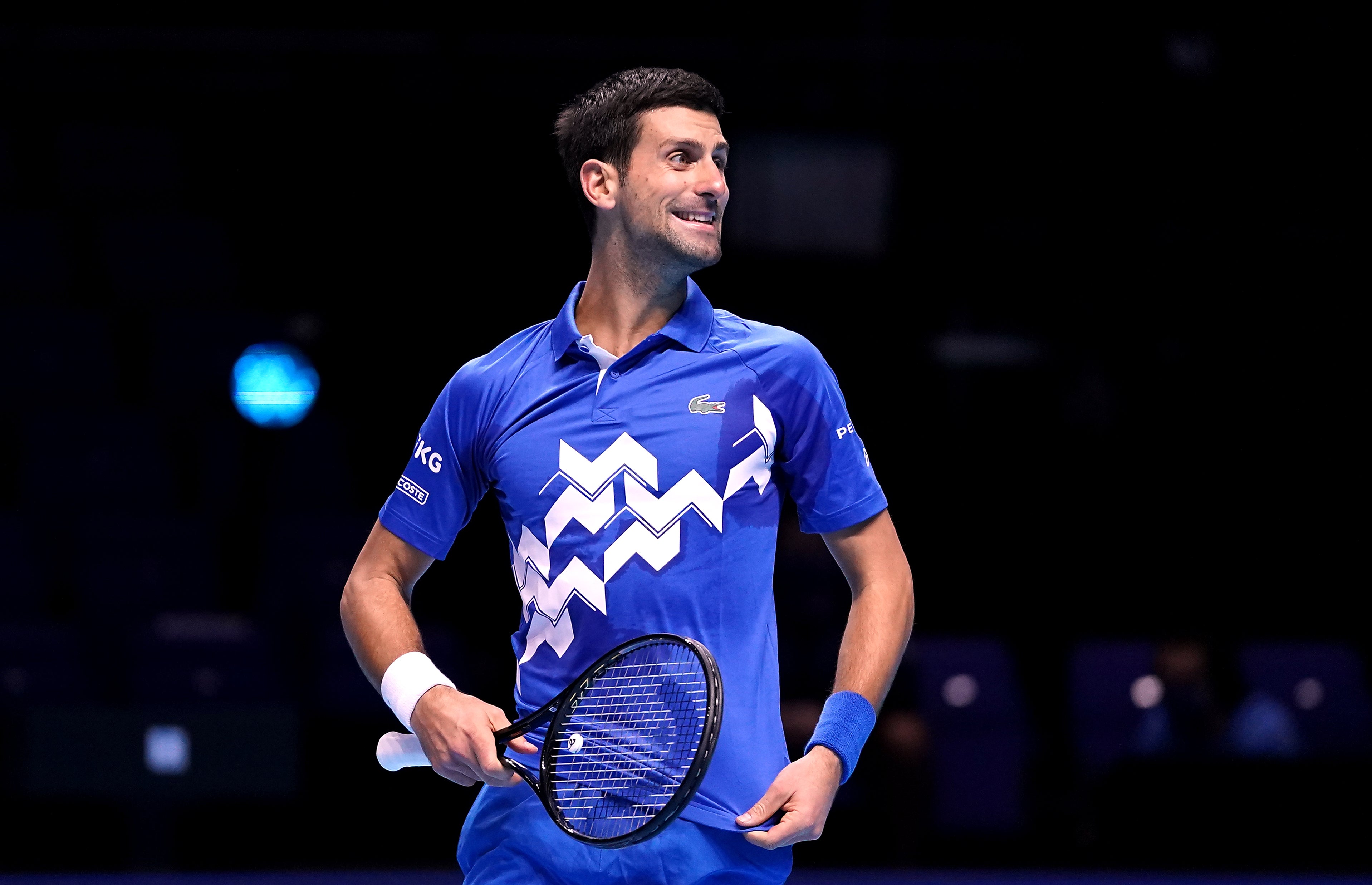 Novak Djokovic has not been playing regular competitions