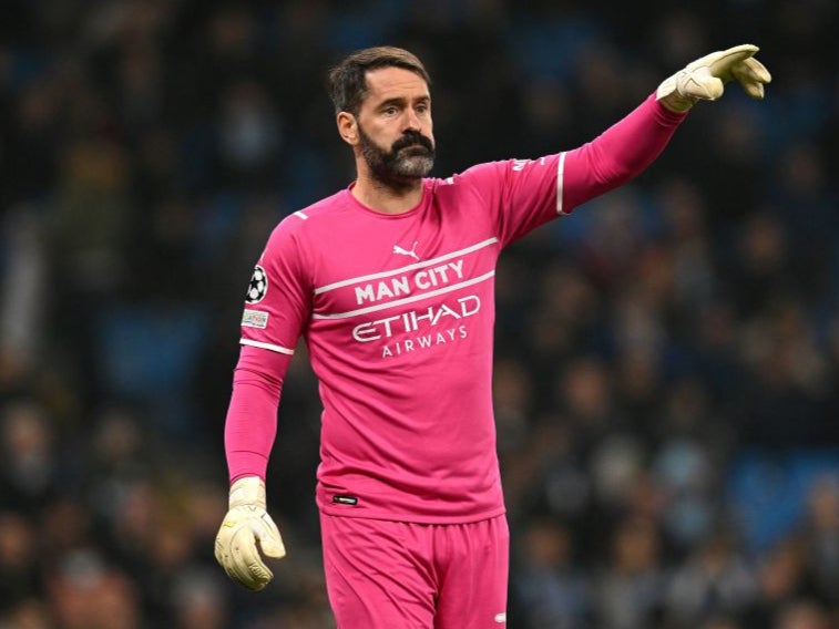 Scott Carson was brought on by Pep Guardiola