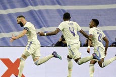 Karim Benzema hat-trick seals stunning Real Madrid comeback as PSG unravel again