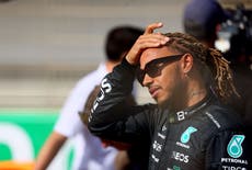 F1 testing LIVE: Bahrain Day 1 news as Lewis Hamilton’s new Mercedes without sidepods sparks controversy