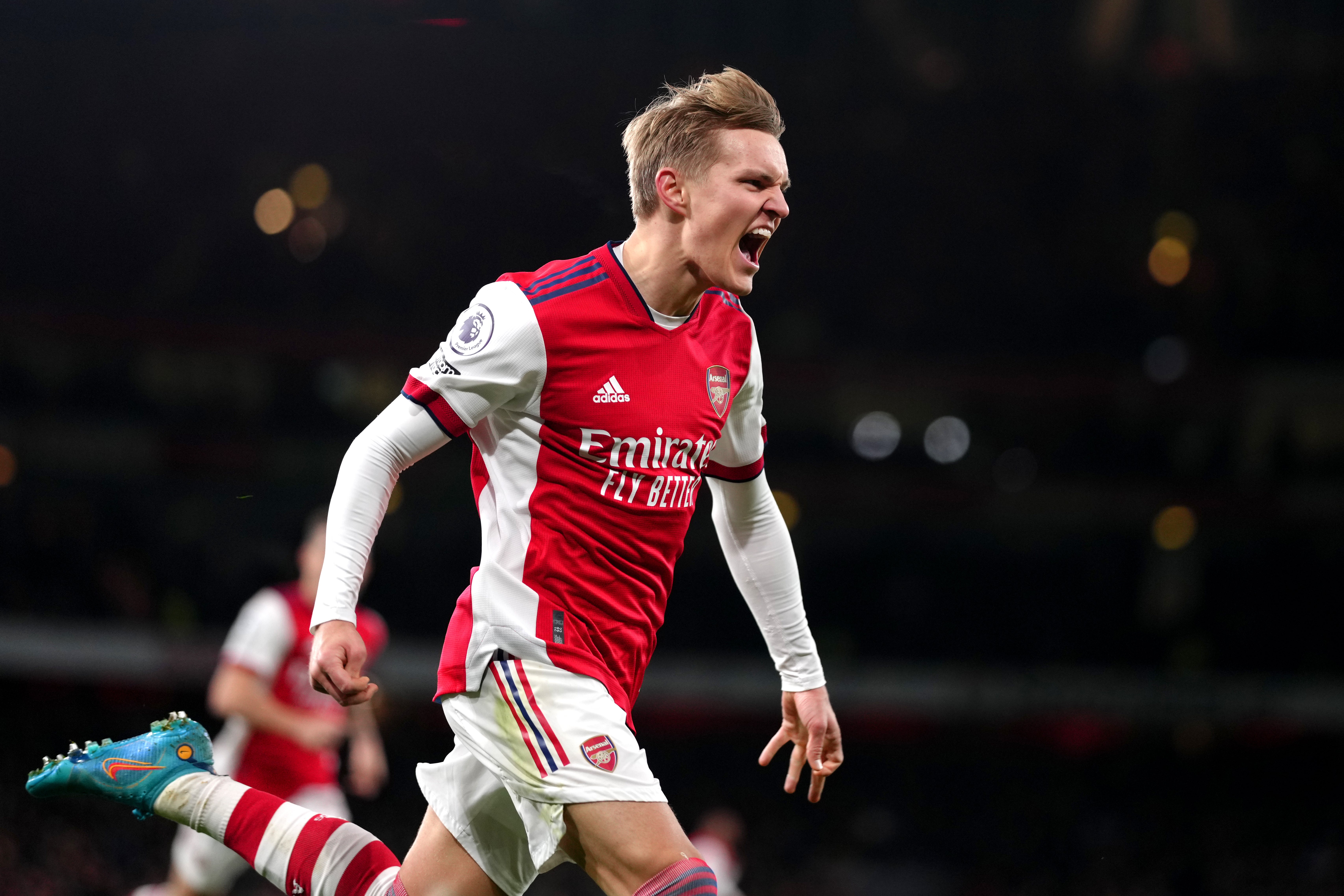 Martin Odegaard has been a star performer for Arsenal this season (John Walton/PA)