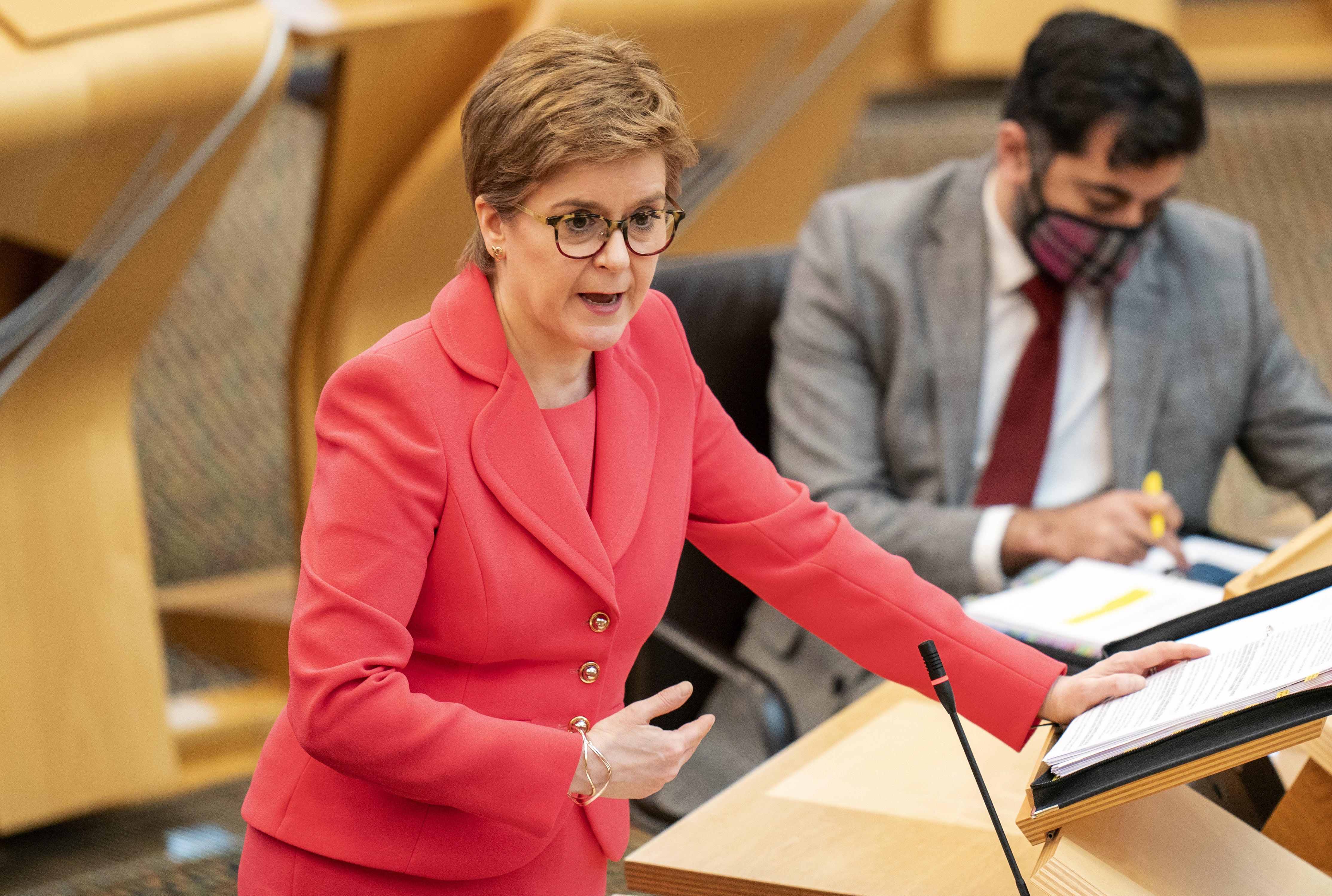 Scotland’s first minister Nicola Sturgeon made a public apology to witch-hunt victims