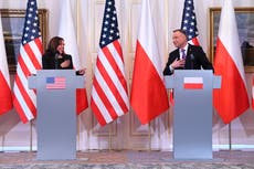 Kamala Harris and Polish President Duda deny rift over Ukraine fighter jet saga: ‘That situation is extremely complicated’