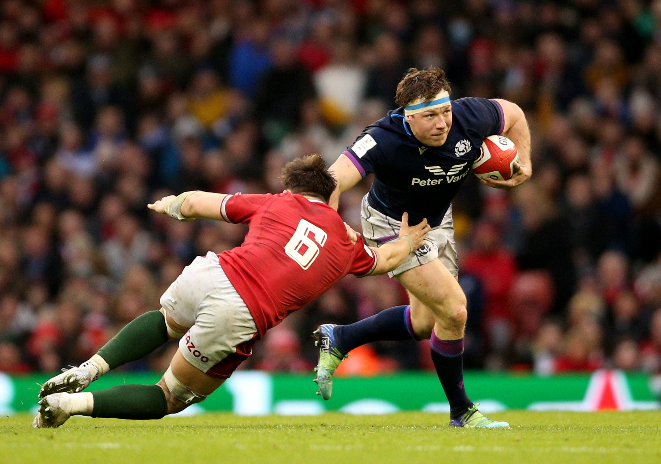 Hamish Watson returns for Scotland (Nigel French/PA)