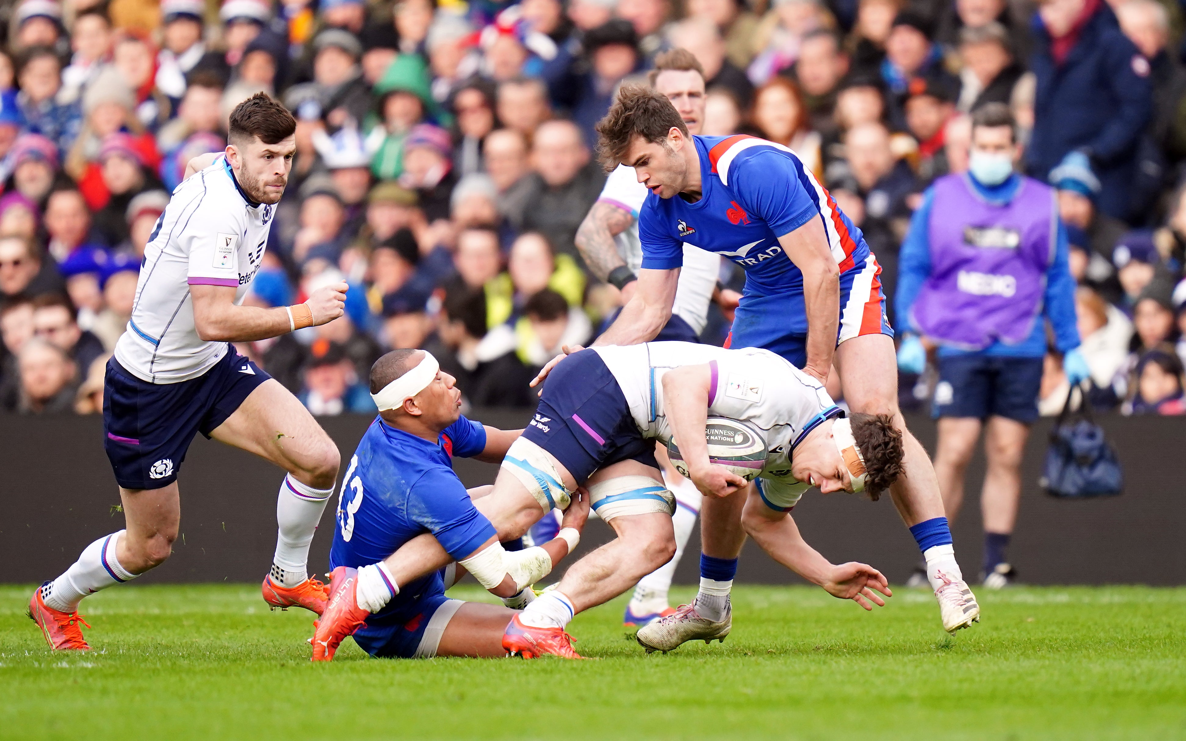 Scotland lost to France last time out (Jane Barlow/PA)