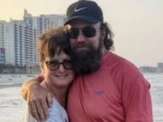 Florida couple slashed to death while biking home are identified as killer remains at large