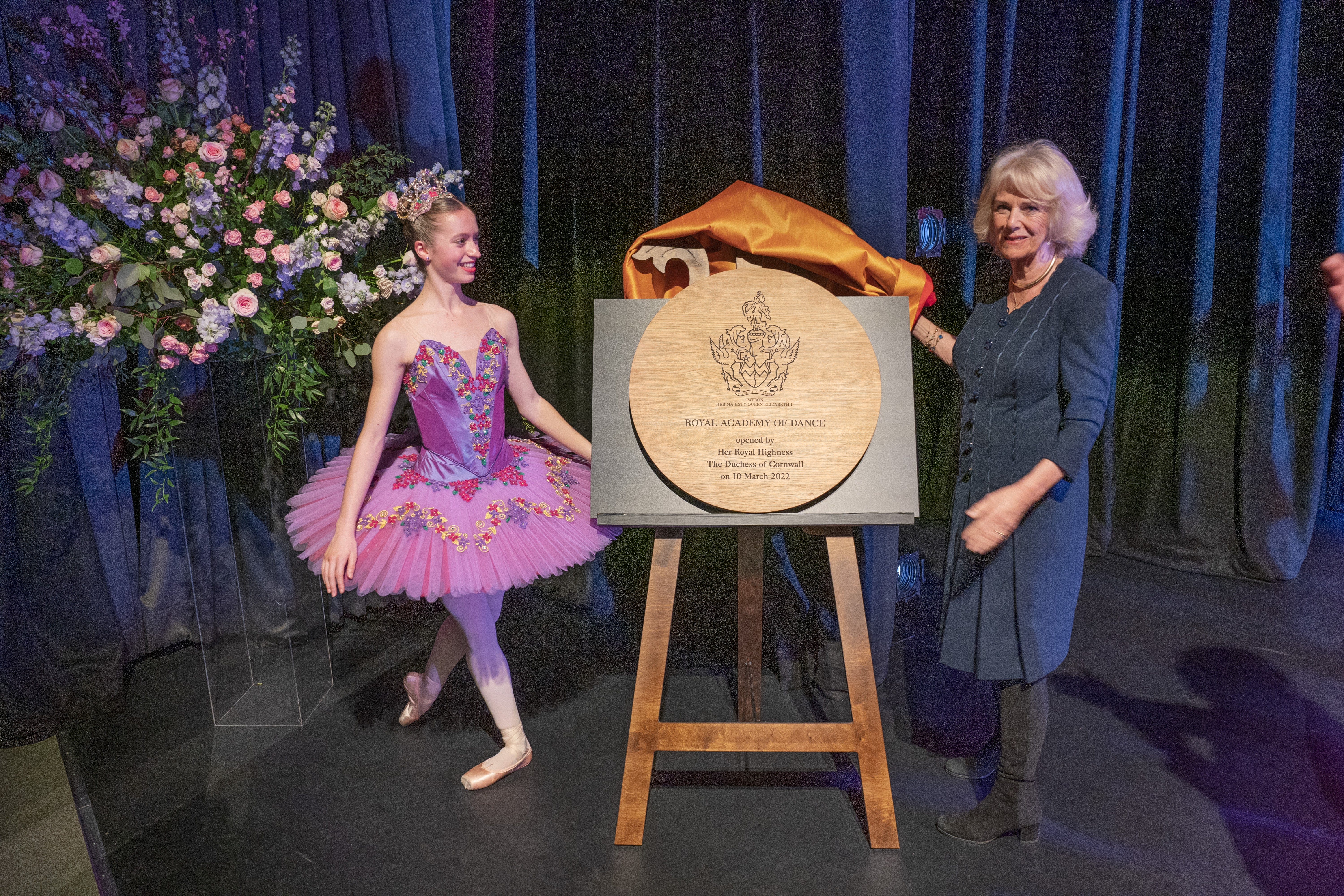 The Duchess of Cornwall opens the new Royal Academy of Dance (Arthur Edwards/The Sun/PA)