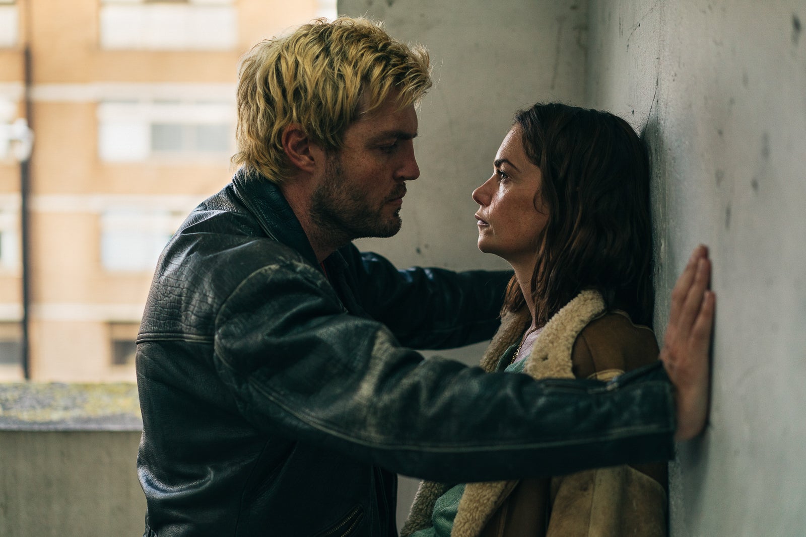 Tom Burke and Ruth Wilson as lovers in ‘True Things’