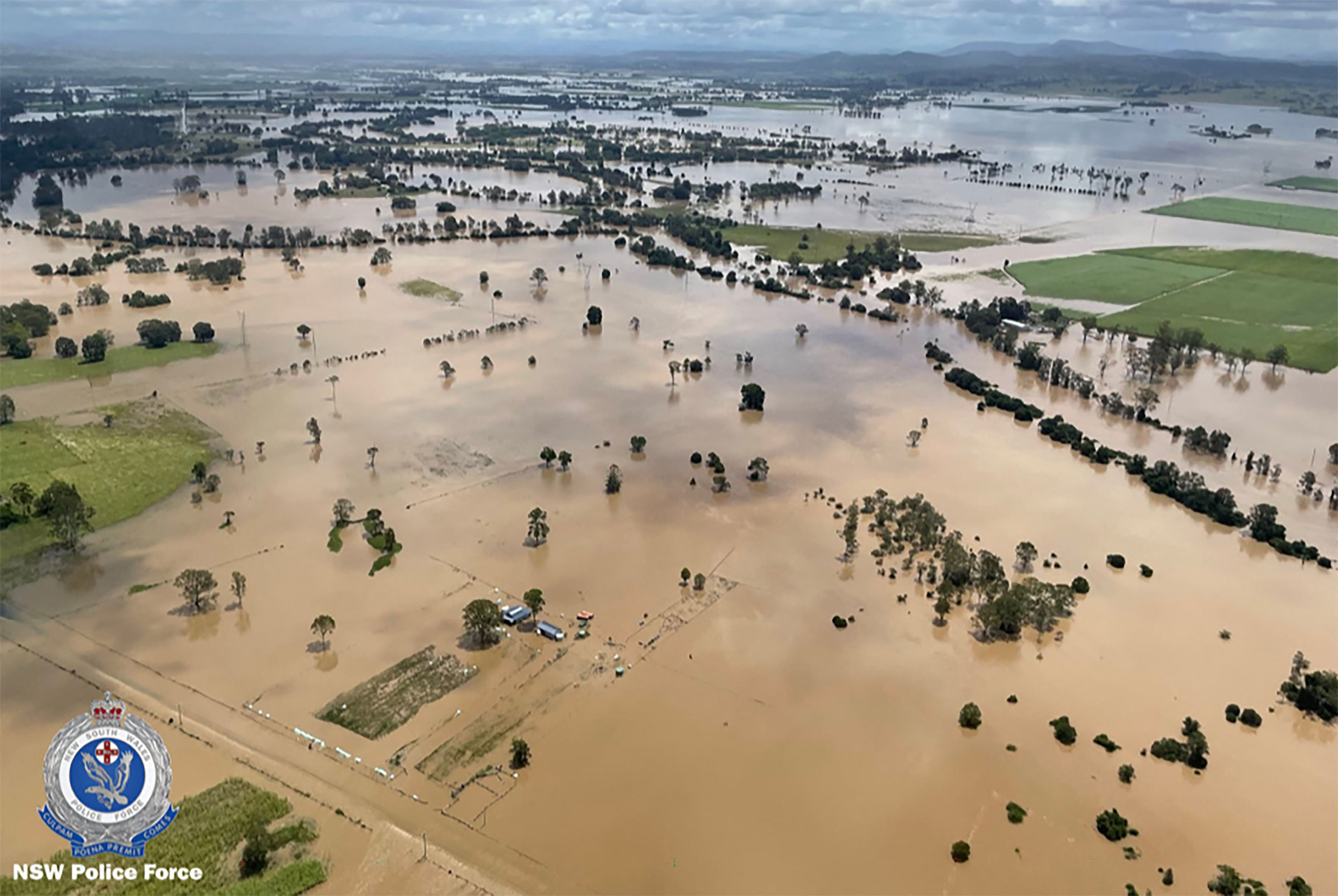 Devastating flooding in New South Wales