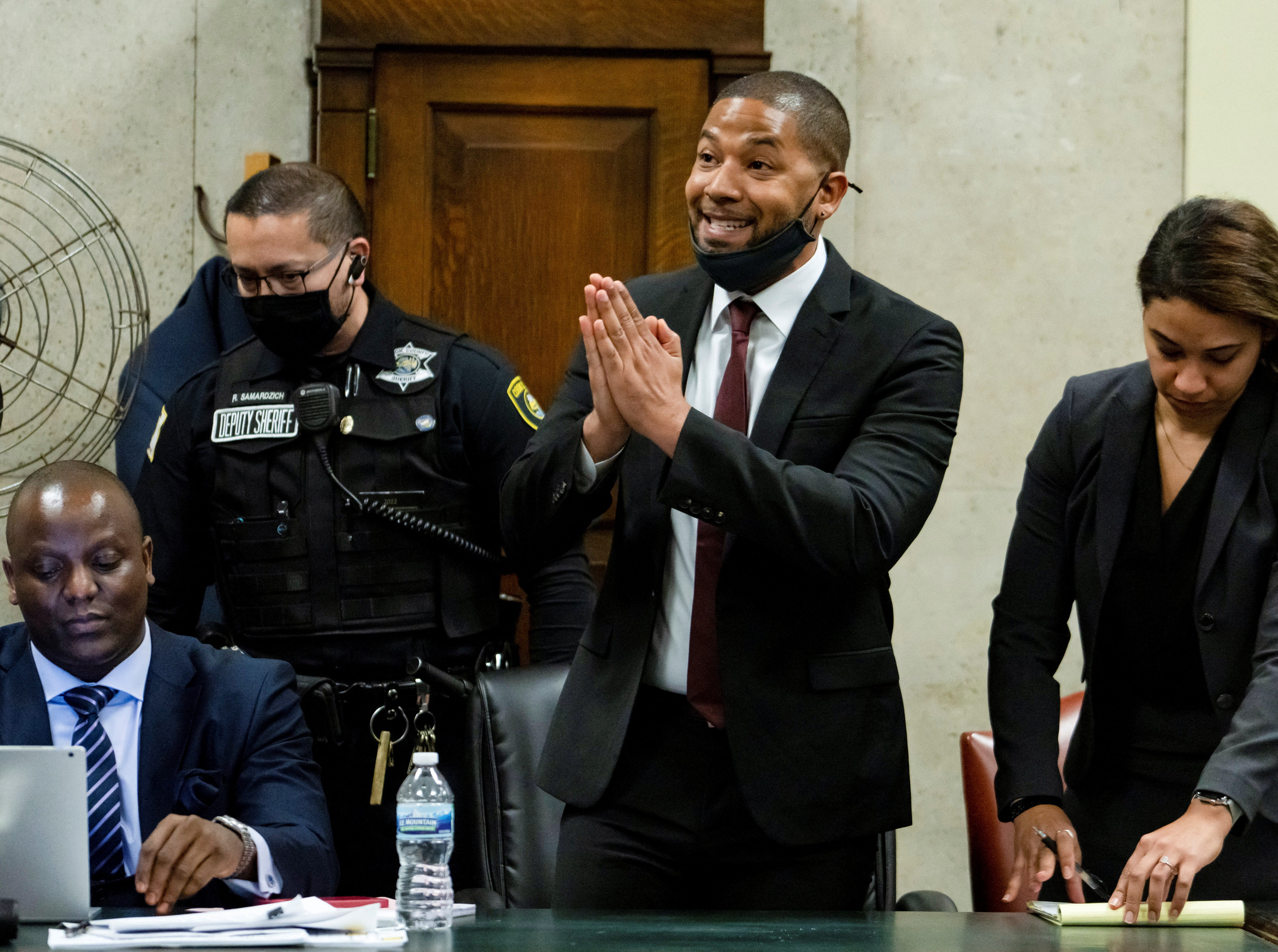 Jussie Smollett was also handed a 30-month probation and ordered to pay $120,106 in restitution and $25,000 in fines