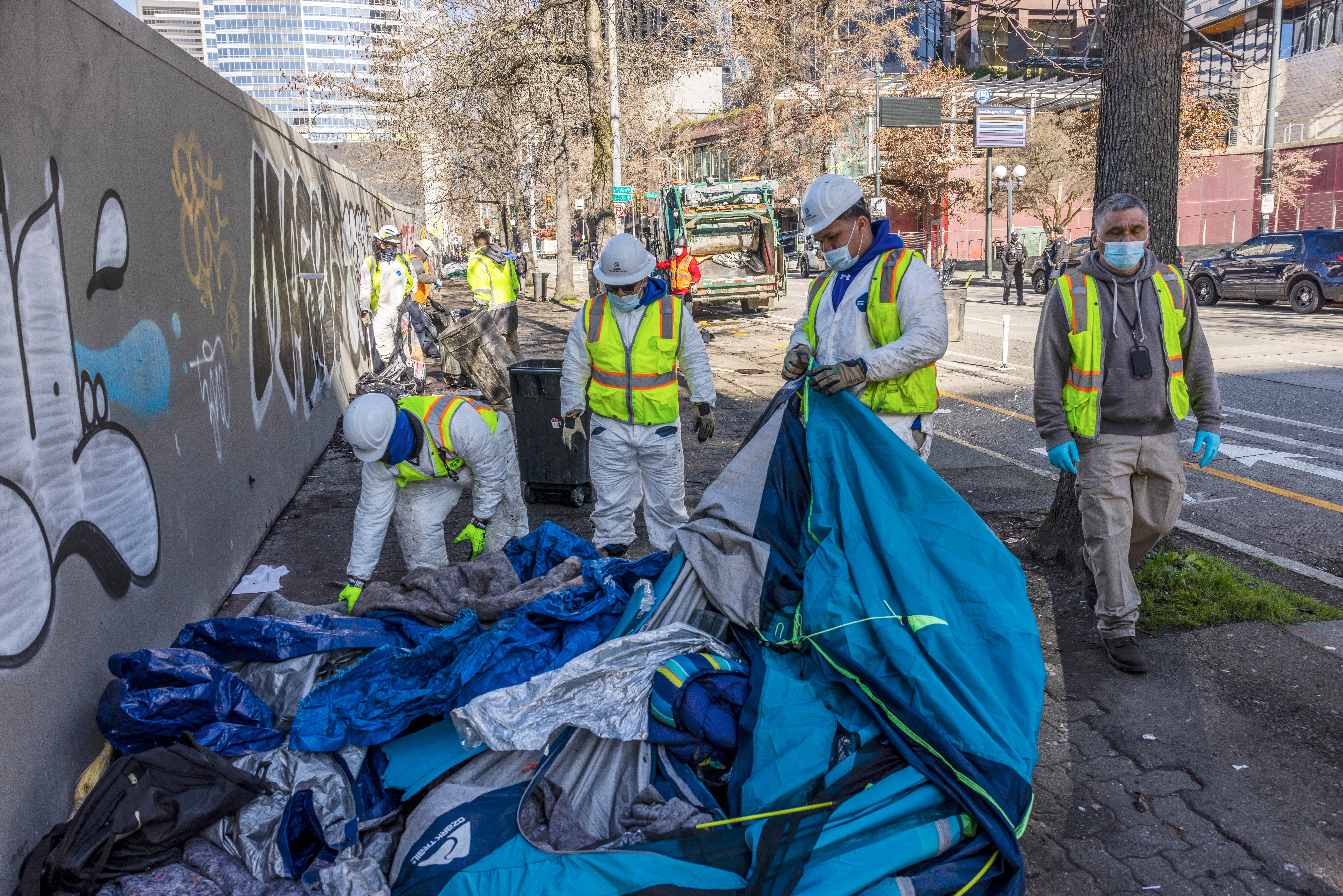Homeless Camps Liberal Crackdown