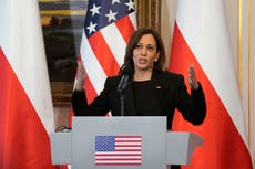 Kamala Harris warns of uncertainty around what Putin will do next in Ukraine invasion