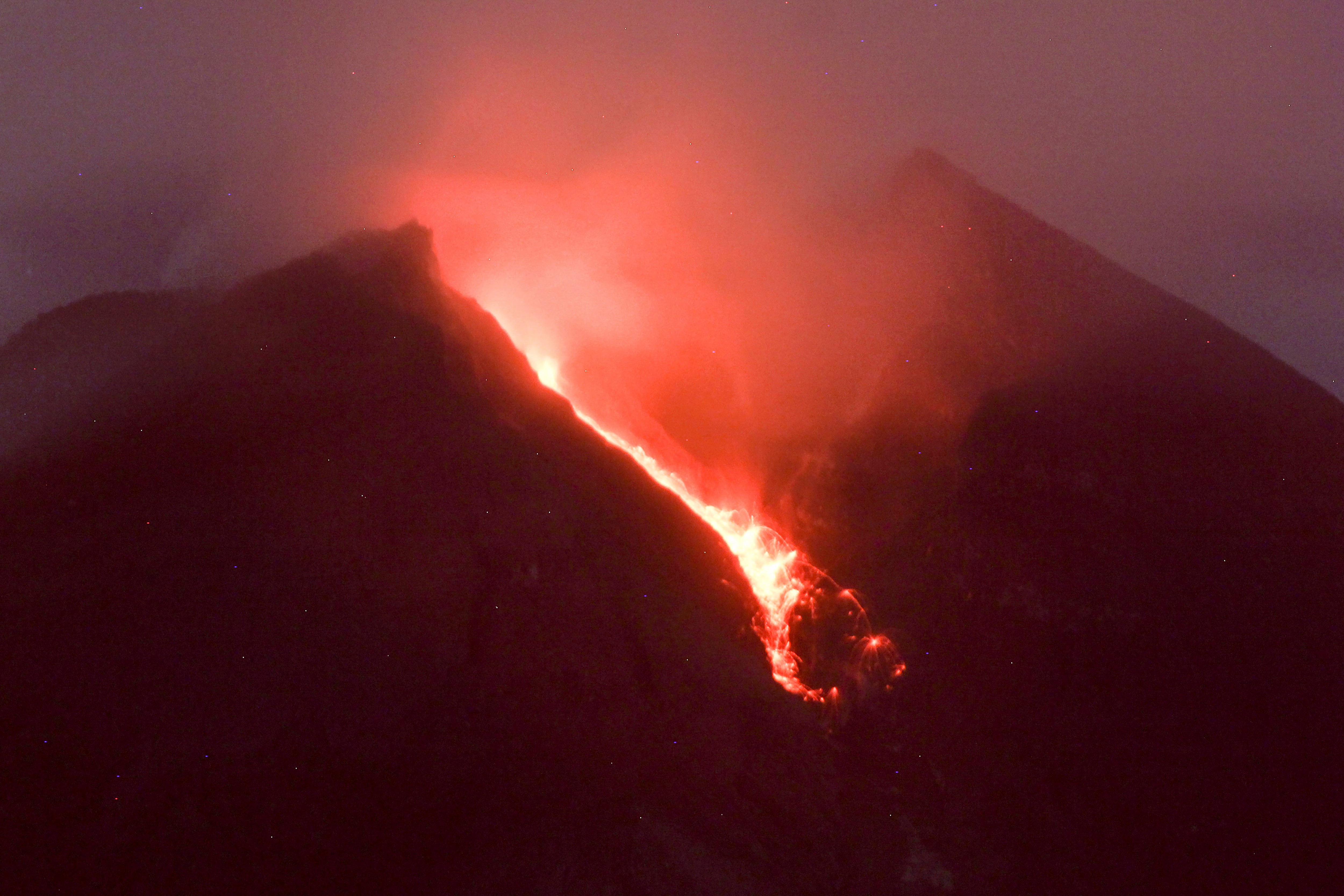 Indonesia Volcano Eruption